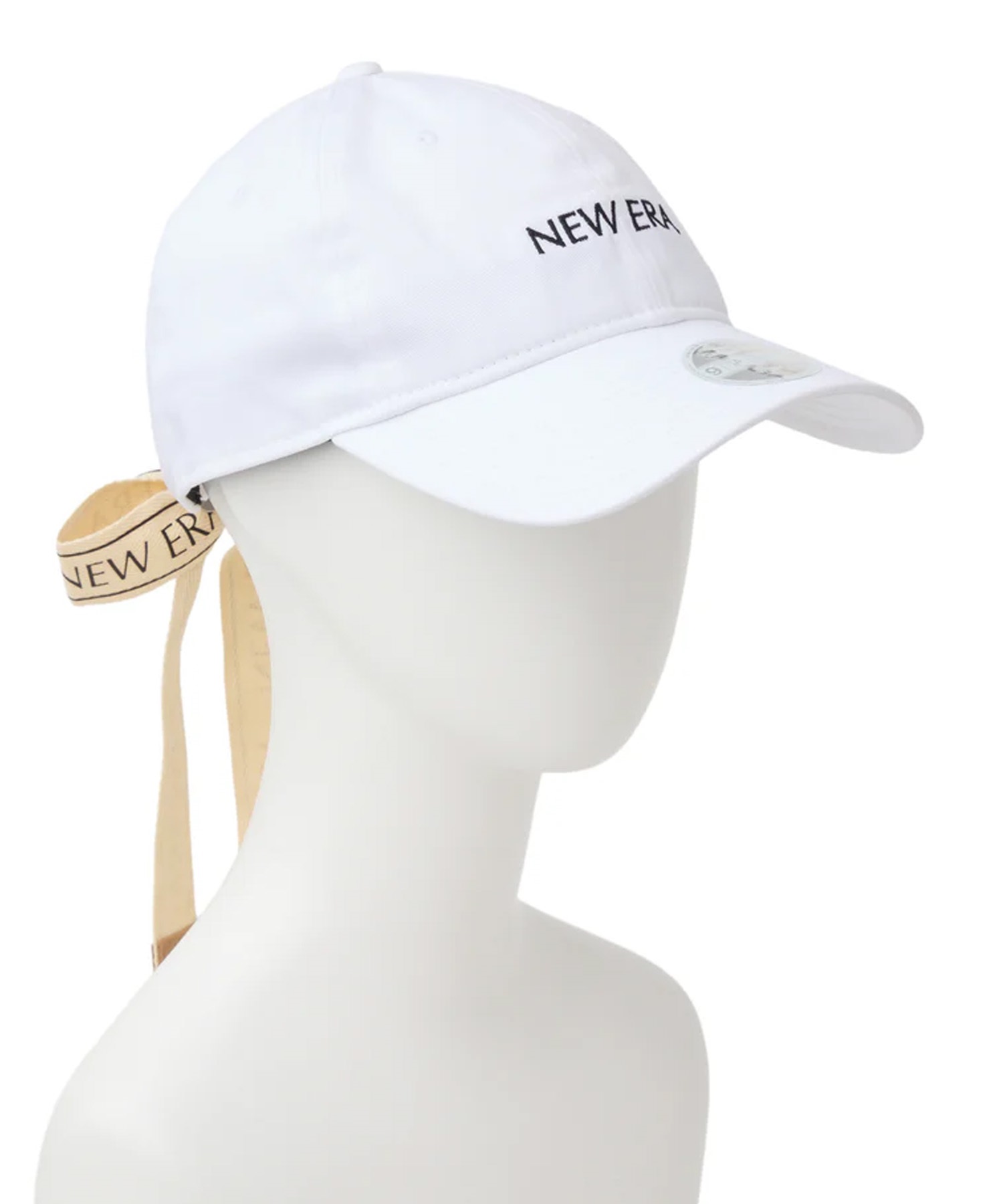 NEW ERA ニューエラ キャップ 9TWENTY ロゴテープ ホワイト 14747149