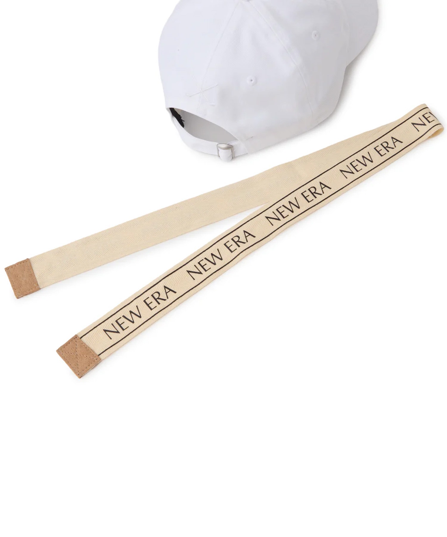 NEW ERA ニューエラ キャップ 9TWENTY ロゴテープ ホワイト 14747149