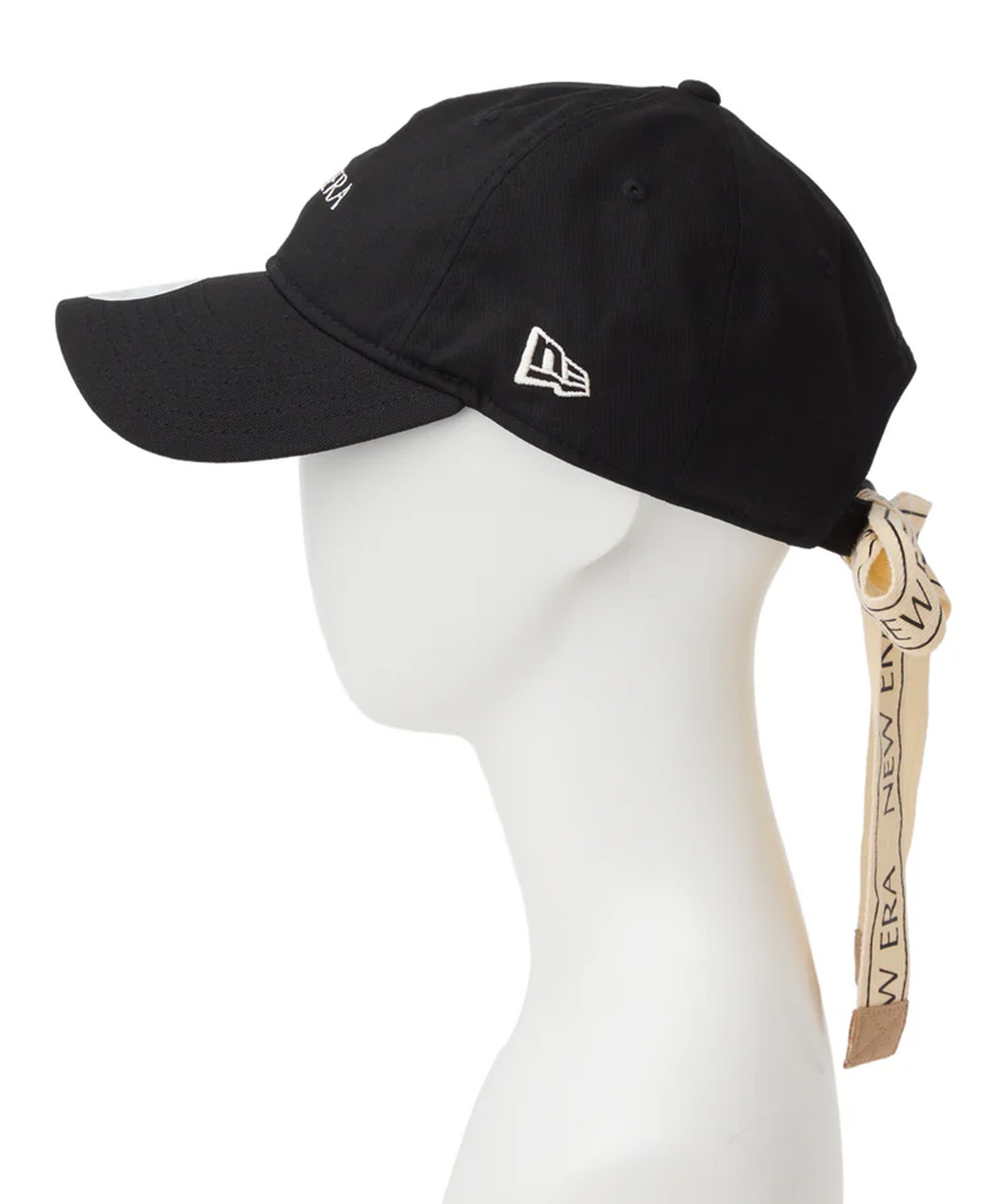 NEW ERA ニューエラ キャップ 9TWENTY ロゴテープ ブラック 14747150
