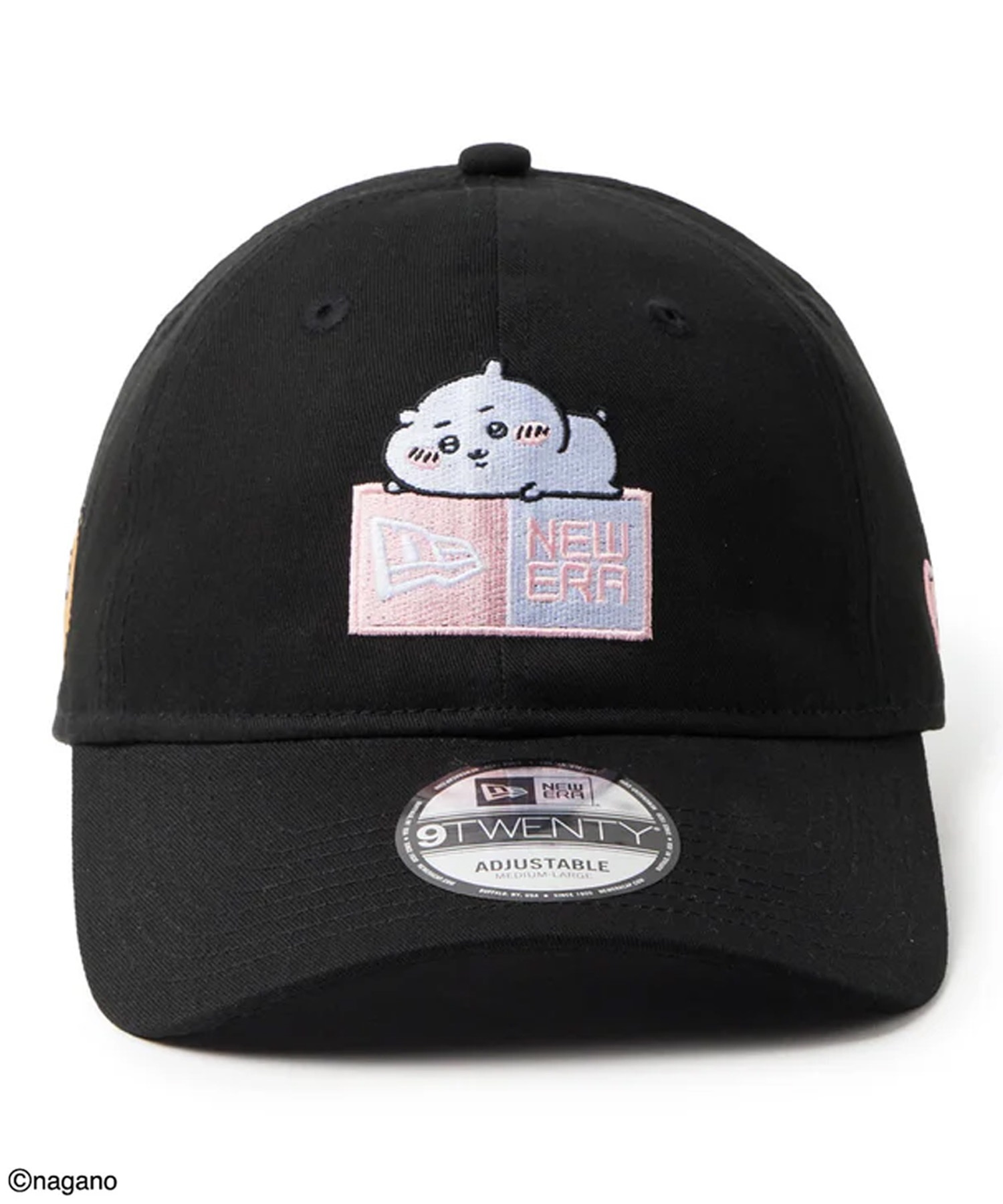 NEW ERA ニューエラ キャップ 9TWENTY ちいかわ ボックスロゴ ブラック