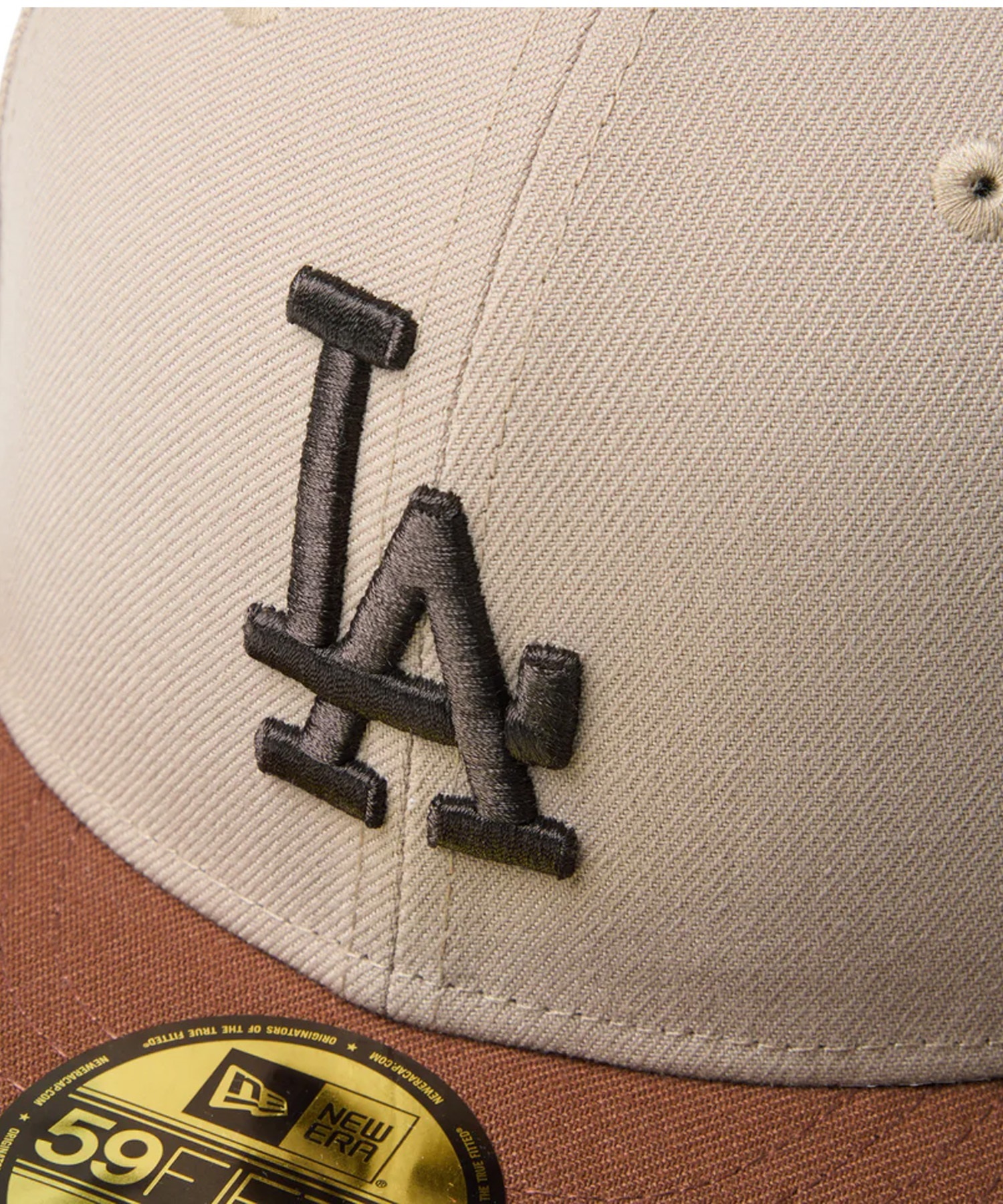 NEW ERA ニューエラ キャップ 59FIFTY Mocha Mousse ロサンゼルス
