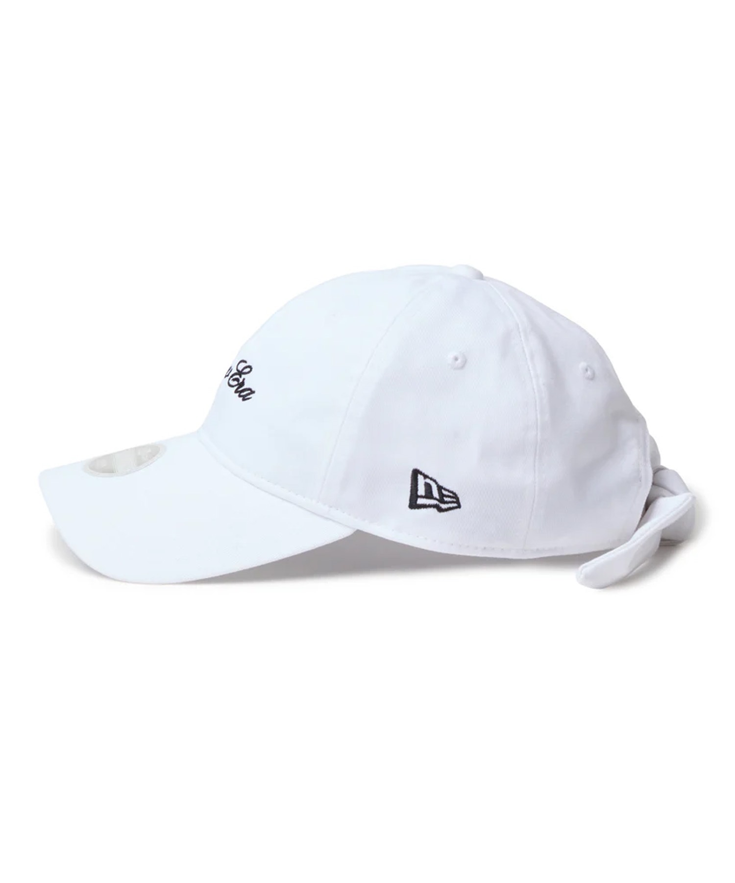 NEW ERA ニューエラ キャップ 9TWENTY ロングバイザー リボン ホワイト