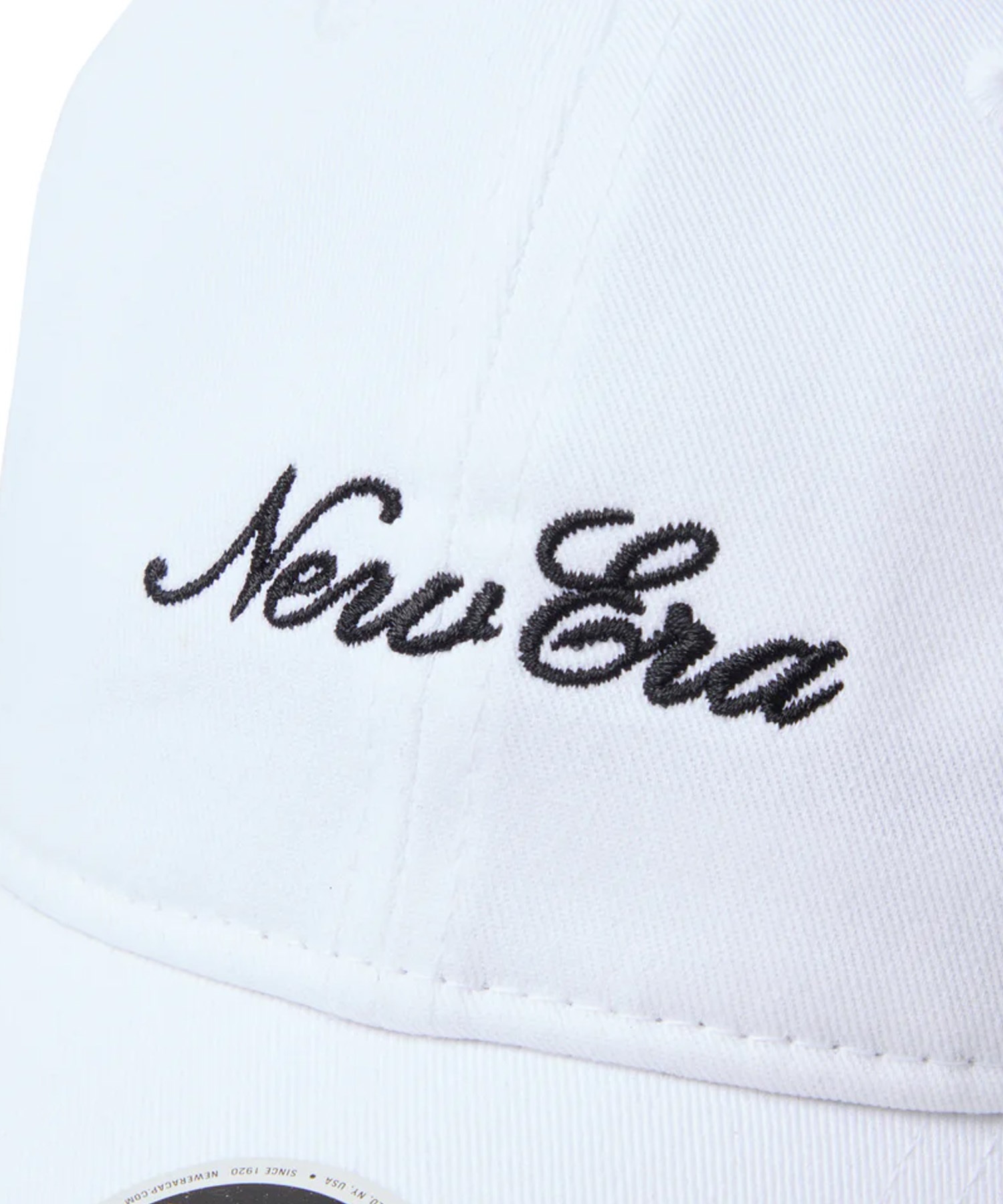 NEW ERA ニューエラ キャップ 9TWENTY ロングバイザー リボン ホワイト
