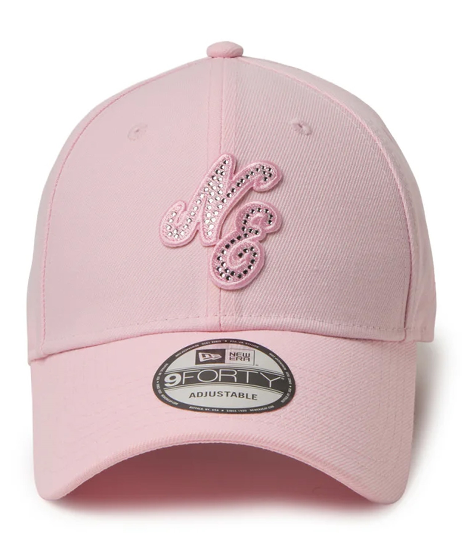 New Era ラインストーンロゴベースボールキャップ NEW ERA ニューエラ キャップ 帽子 9FORTY Rhinestone ラインストーン