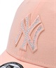 NEW ERA ニューエラ キャップ 9FORTY ニューヨーク・ヤンキース ラインストーン オレンジ 15200427 ムラサキスポーツ限定(PCH-ONE)