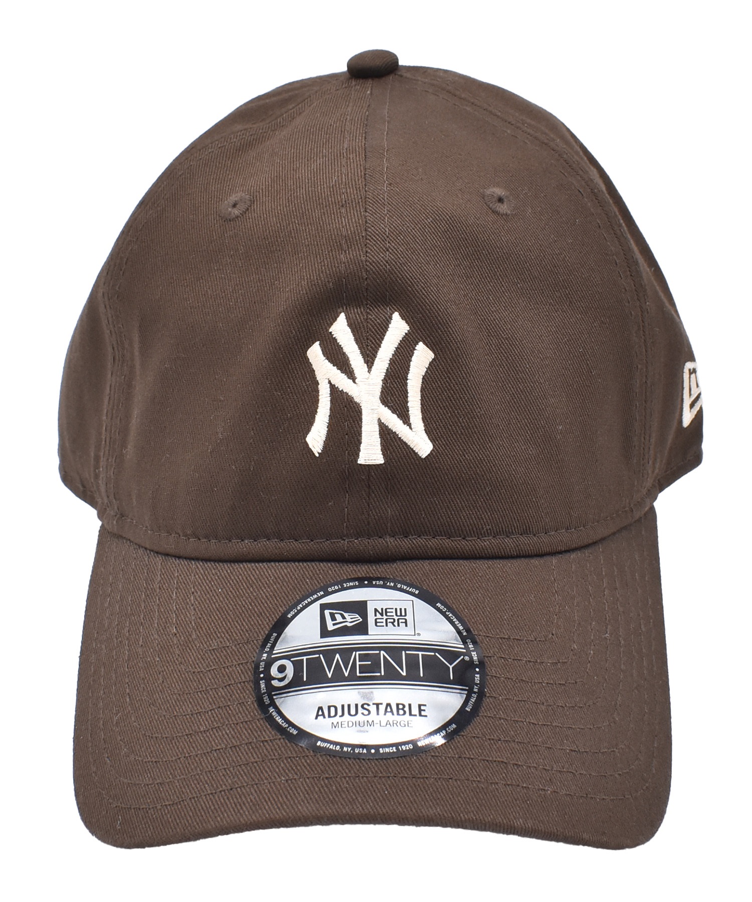 NEW ERA ニューエラ キャップ 9TWENTY リボン ニューヨーク・ヤンキース ブラウン 15200467 ムラサキスポーツ限定(WAL-ML)