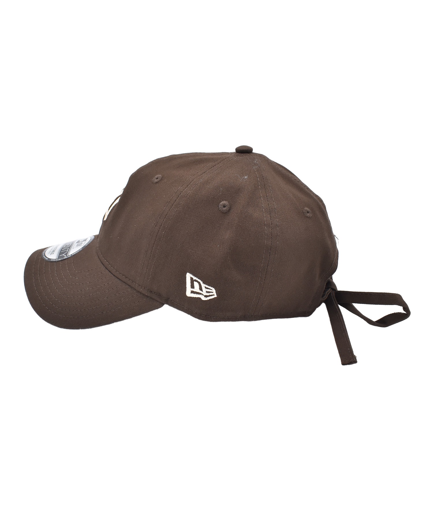 NEW ERA ニューエラ キャップ 9TWENTY リボン ニューヨーク・ヤンキース ブラウン 15200467 ムラサキスポーツ限定(WAL-ML)