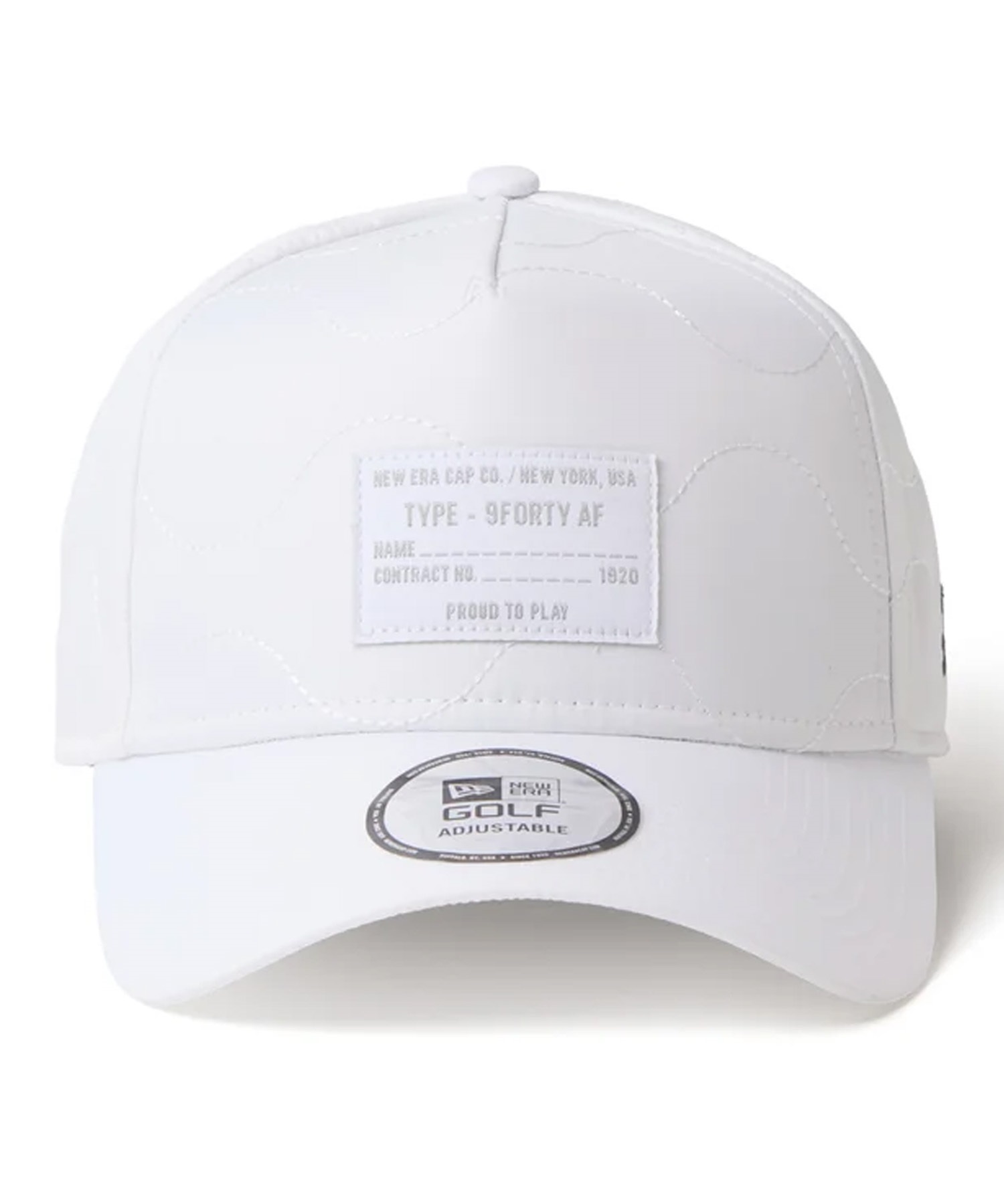 NEW ERA ニューエラ キャップ 9FORTY A-Frame キルティング ウーブン