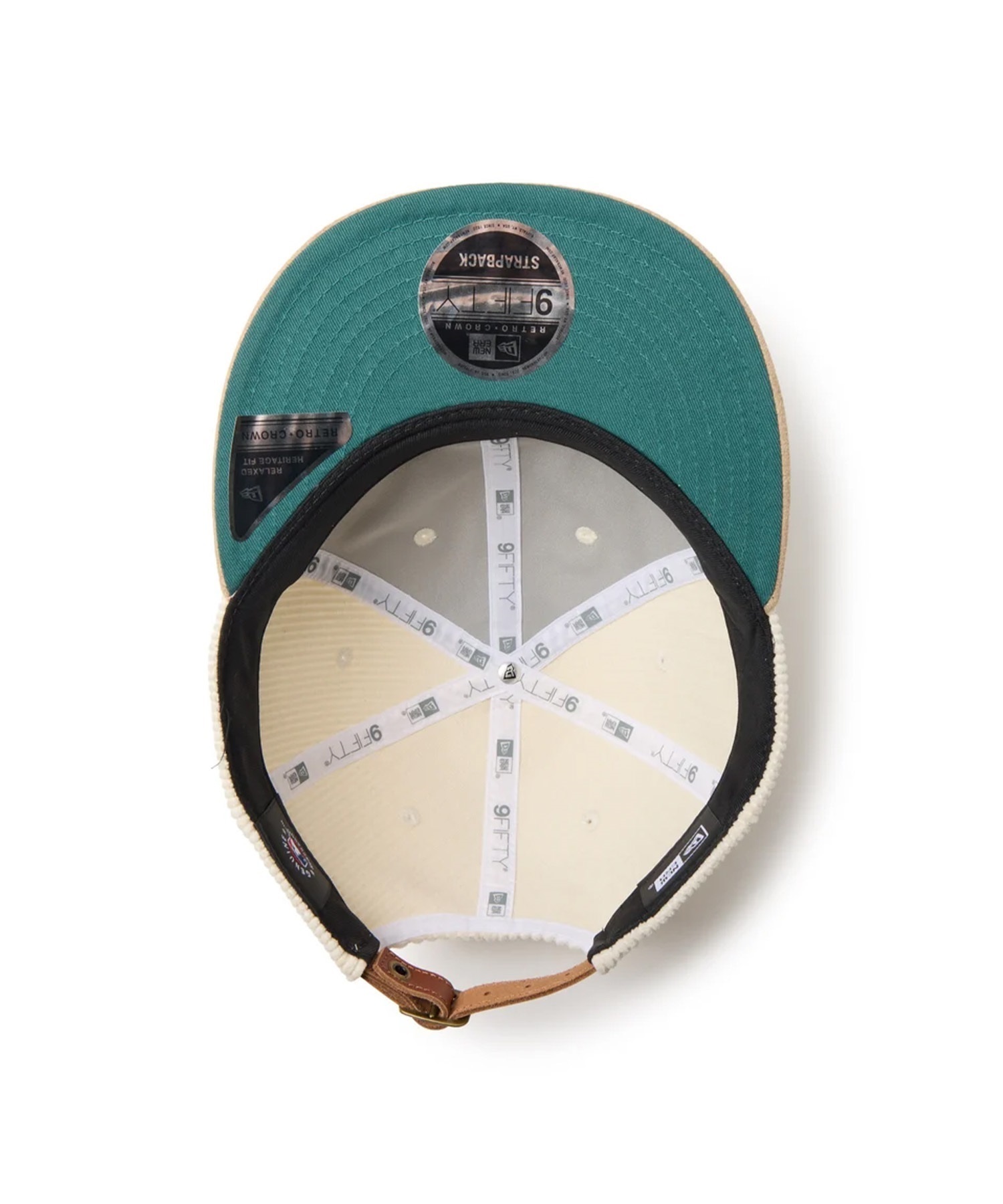 NEW ERA ニューエラ キャップ 9FIFTY ロゴ フリーサイズ コーデュロイ