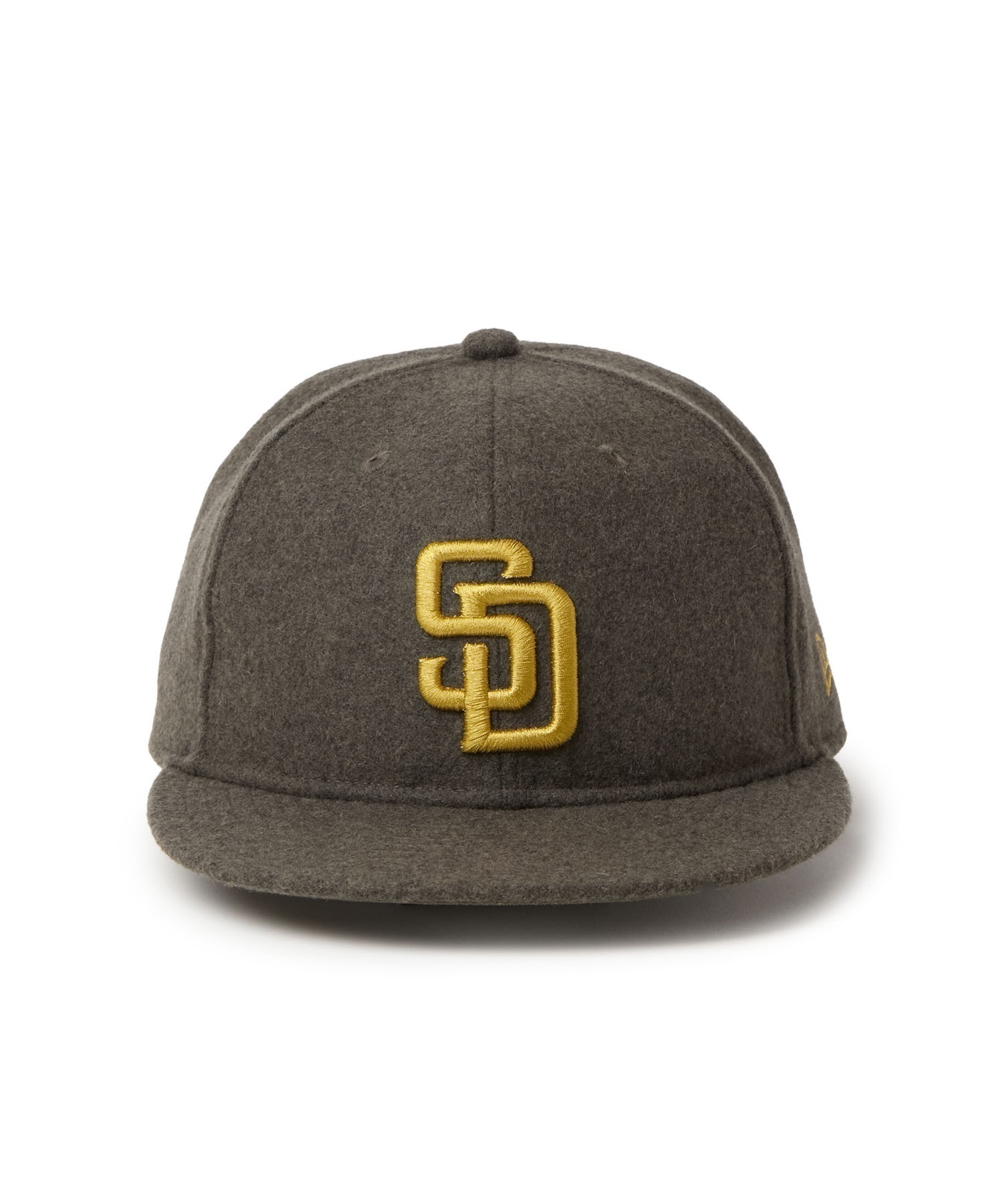 ARTS & SCIENCE グレーブラウンキャップ NEW ERA ニューエラ キャップ 9FIFTY レザーストラップ MLB Wool