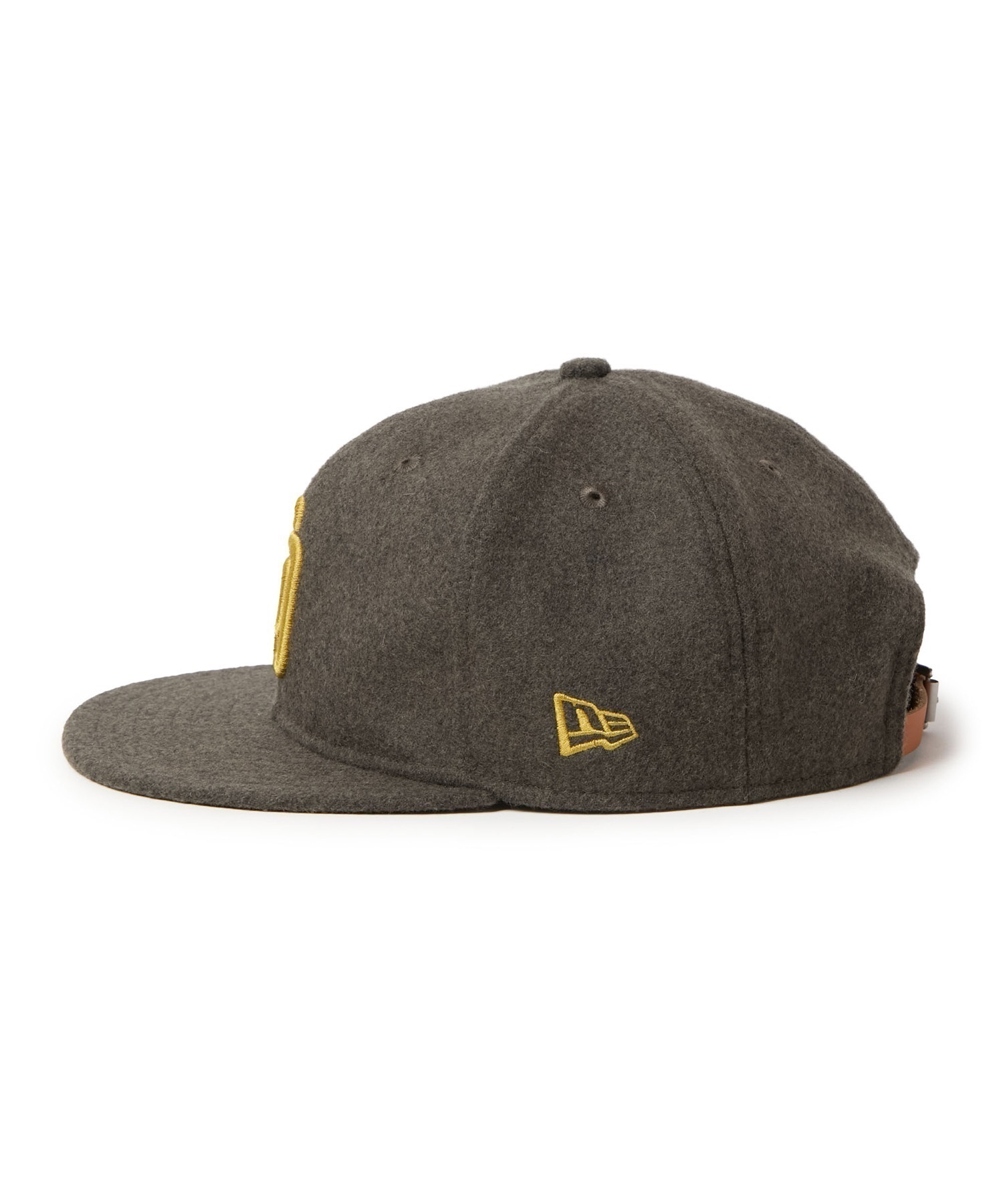 NEW ERA ニューエラ キャップ 9FIFTY レザーストラップ MLB Wool
