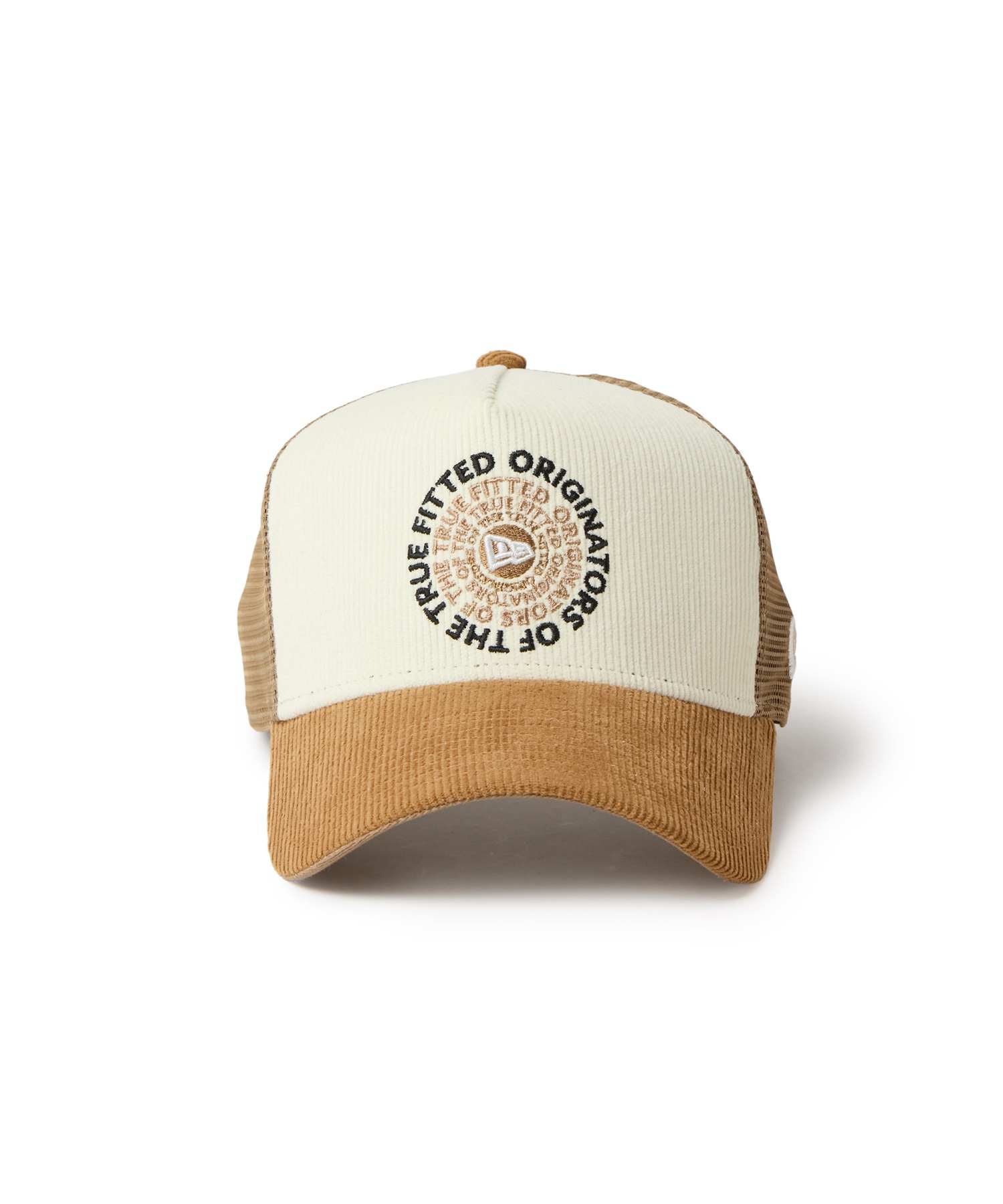 XLARGE New Era コーデュロイ キャップ ベージュ　新品未使用 NEW ERA ニューエラ キャップ メッシュ 9FORTY A-Frame トラッカー