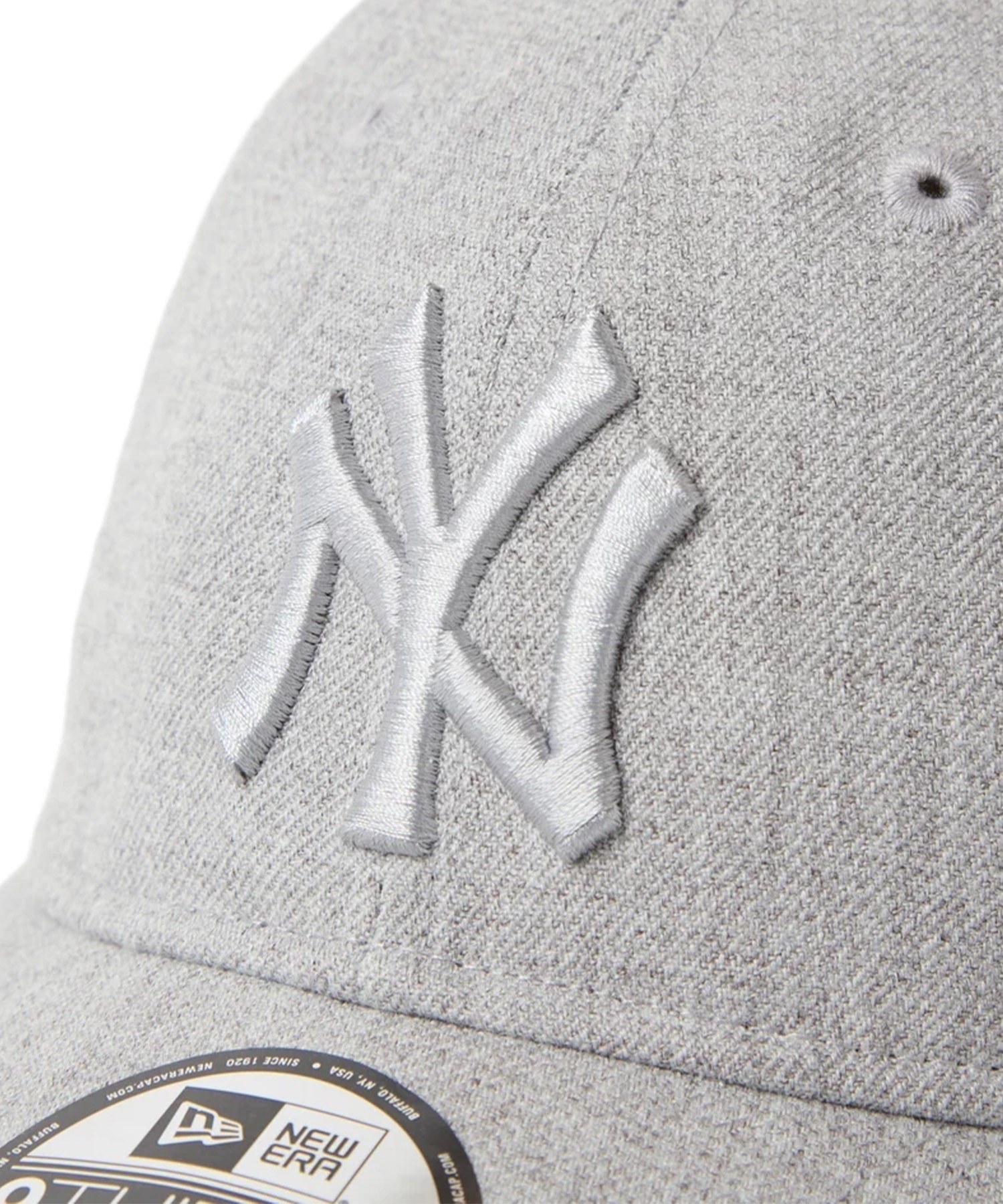 NEW ERA ニューエラ キャップ ロゴ ヘザーグレー ニューヨーク