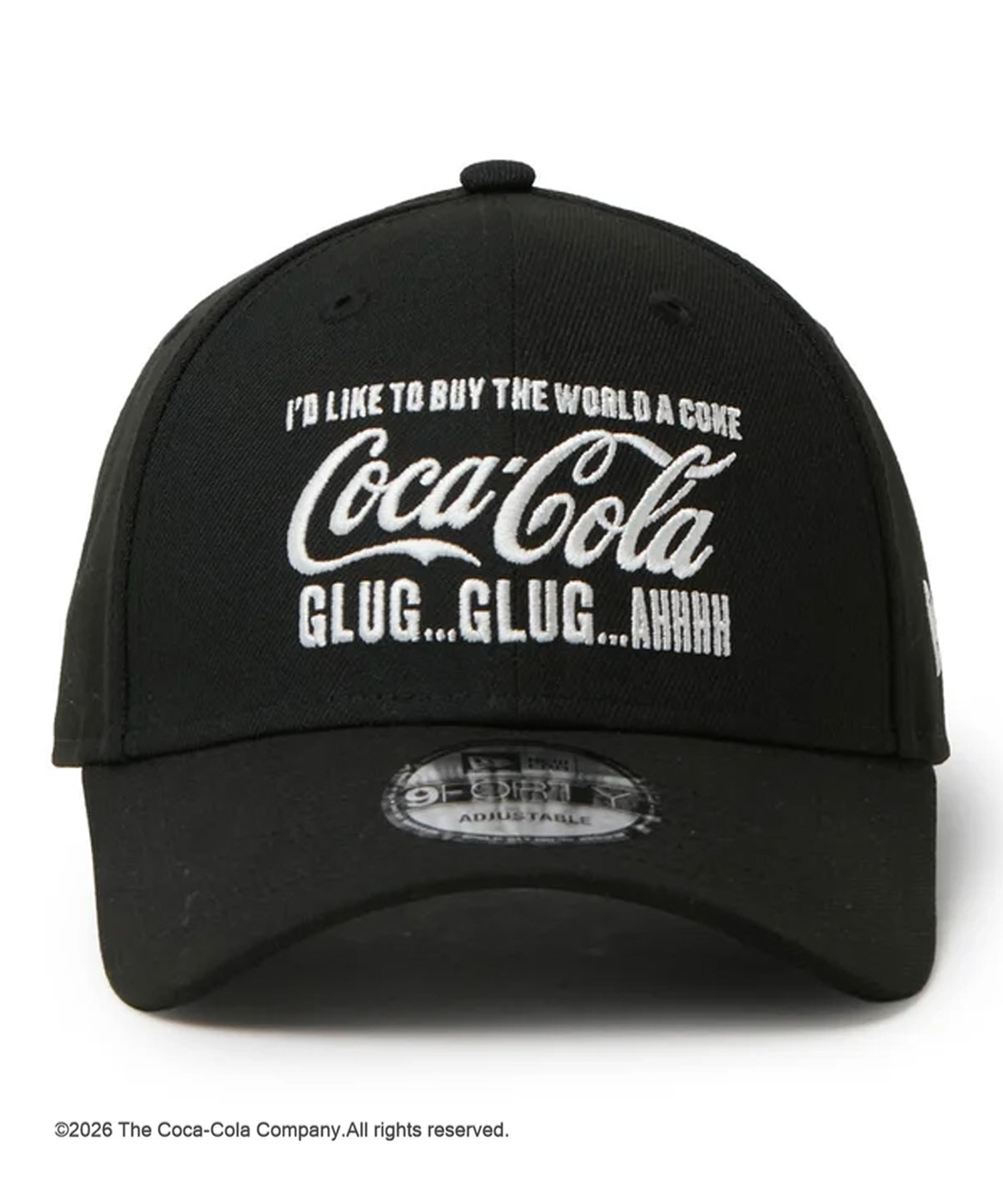 NEW ERA ニューエラ キャップ 9FORTY Coca-Cola コカ・コーラ ブラック