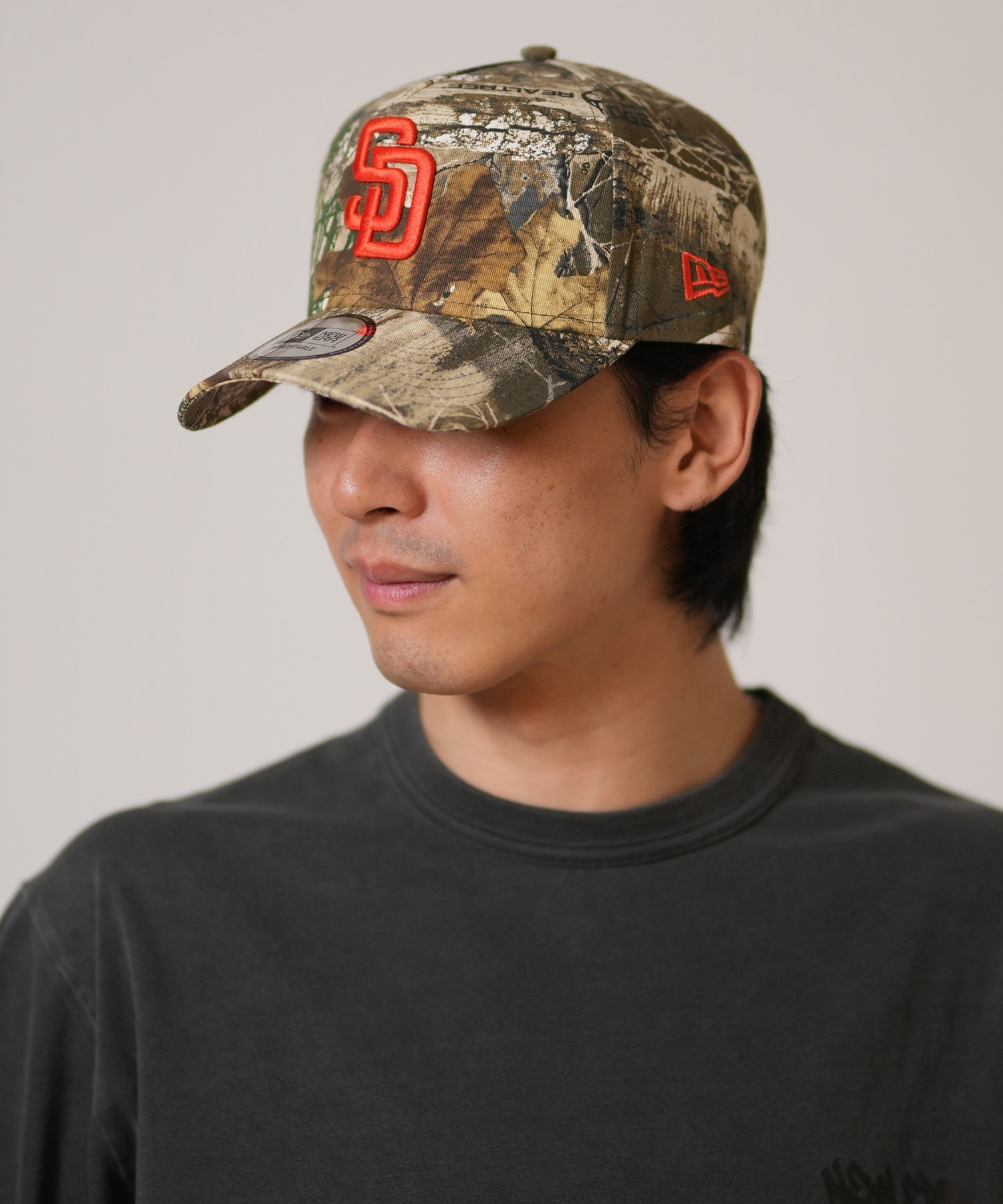 ニューエラ サンディエゴパドレス 9forty A-FRAME ツートンカラー NEW ERA ニューエラ キャップ 9FORTY A-Frame リアルツリーカモ