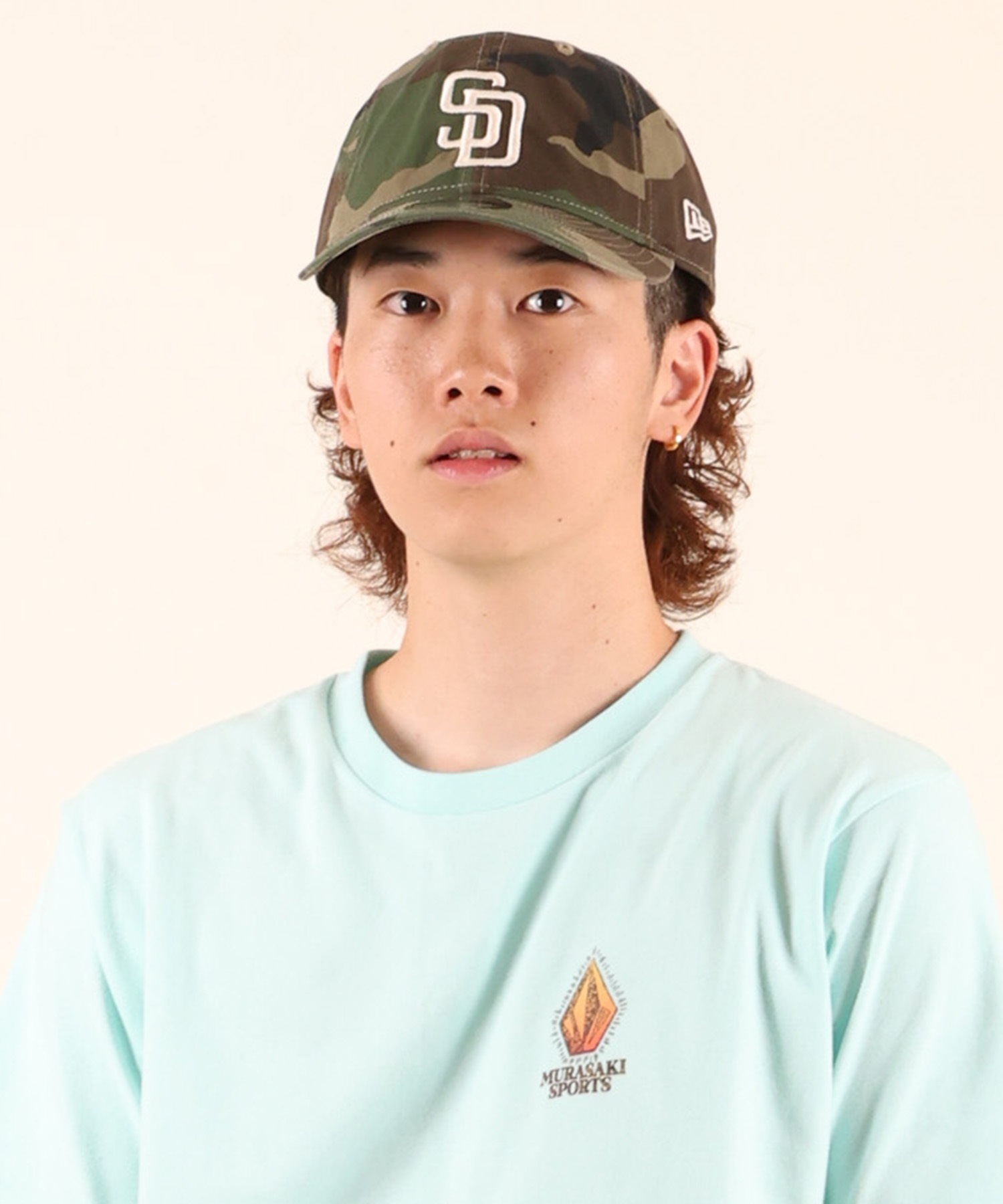 NEW ERA ニューエラ キャップ 9THIRTY Woodland Camo ムラサキスポーツ