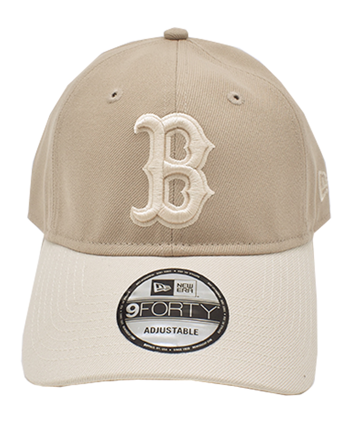 【新品・未使用】レッドブル×ニューエラキャップ　9FORTY　ベージュ NEW ERA ニューエラ キャップ 9FORTY ボストン・レッドソックス