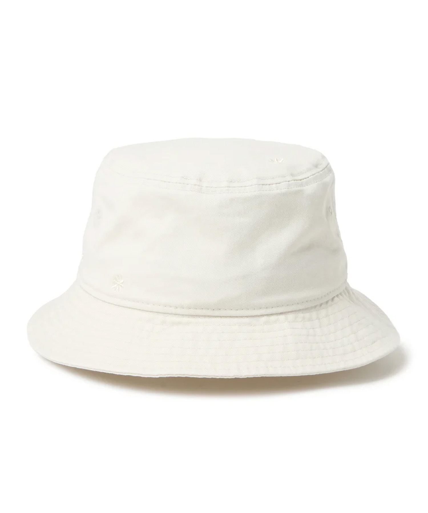 未使用45Rインディゴ花模様ハット NEW ERA ニューエラ ハット バケット01 Flower Embroidery サンディ