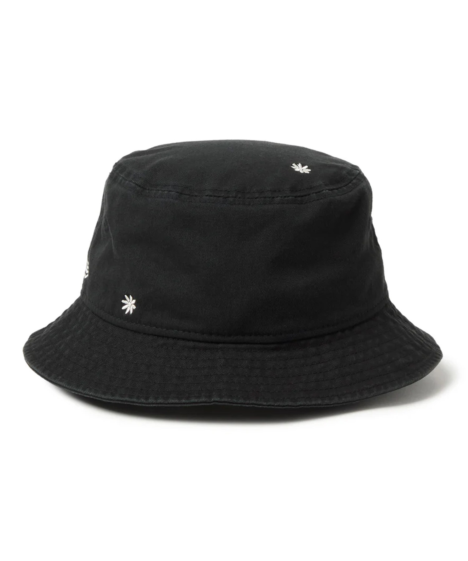 NEW ERA ニューエラ ハット バケット01 Flower Embroidery ブラック