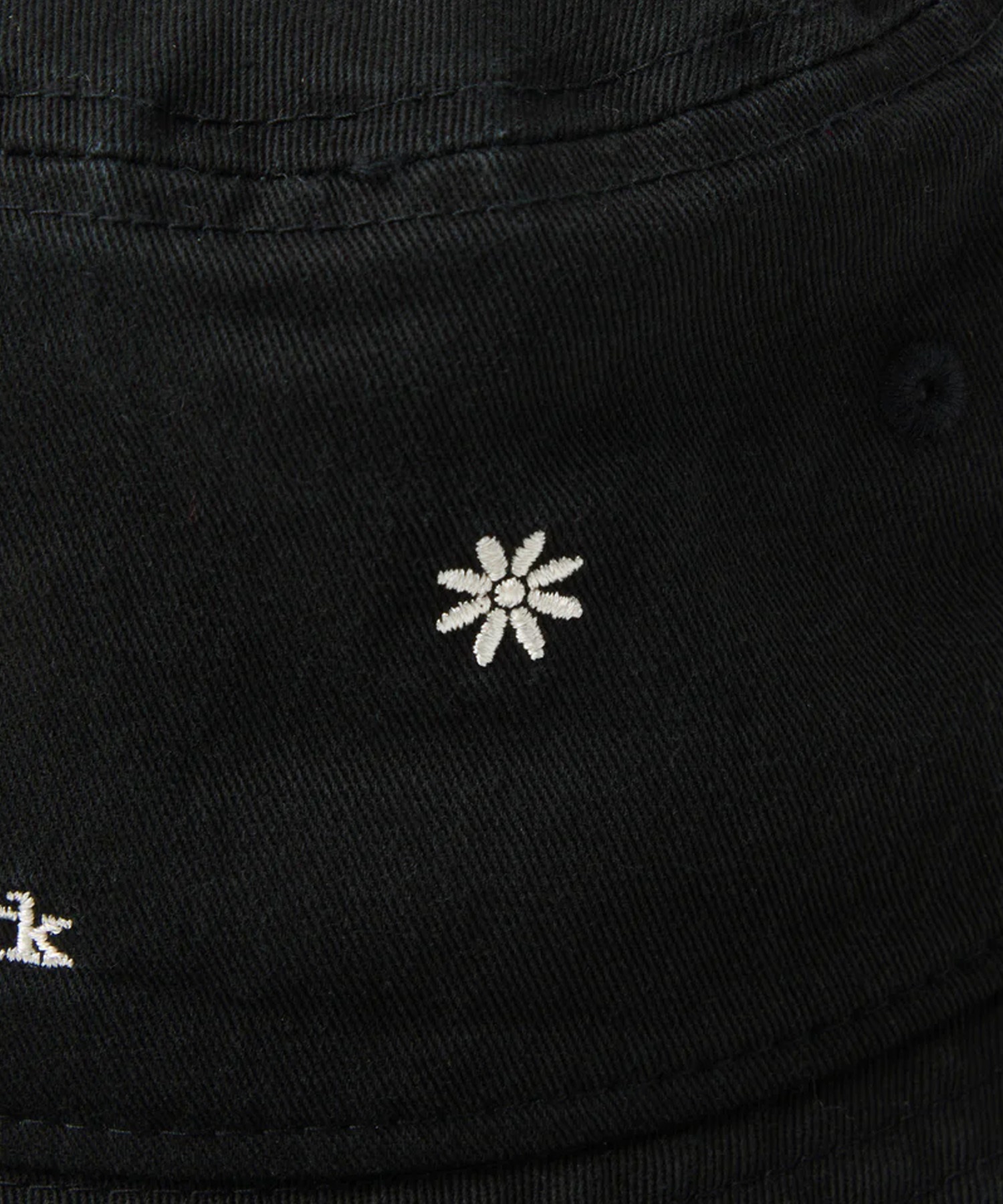 NEW ERA ニューエラ ハット バケット01 Flower Embroidery ブラック