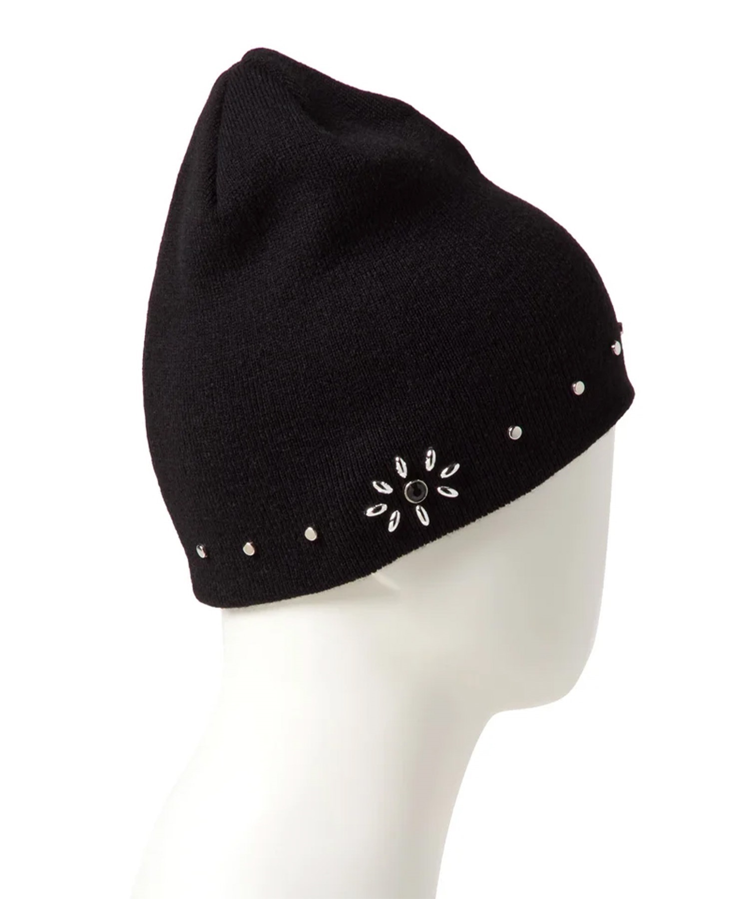 NEW ERA ニューエラ ビーニー ニット帽 BASIC BEANIE STUDS ブラック