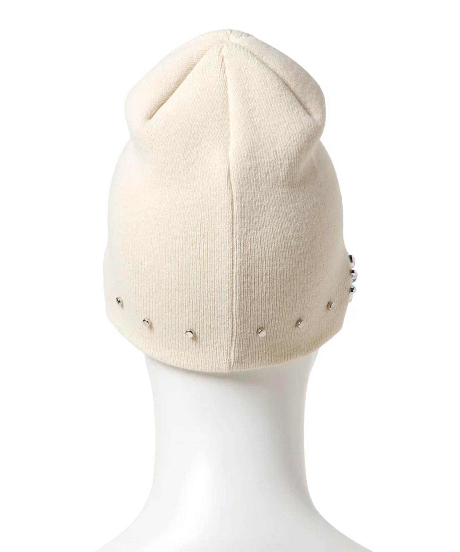 NEW ERA ニューエラ ビーニー ニット帽 BASIC BEANIE STUDS ホワイト