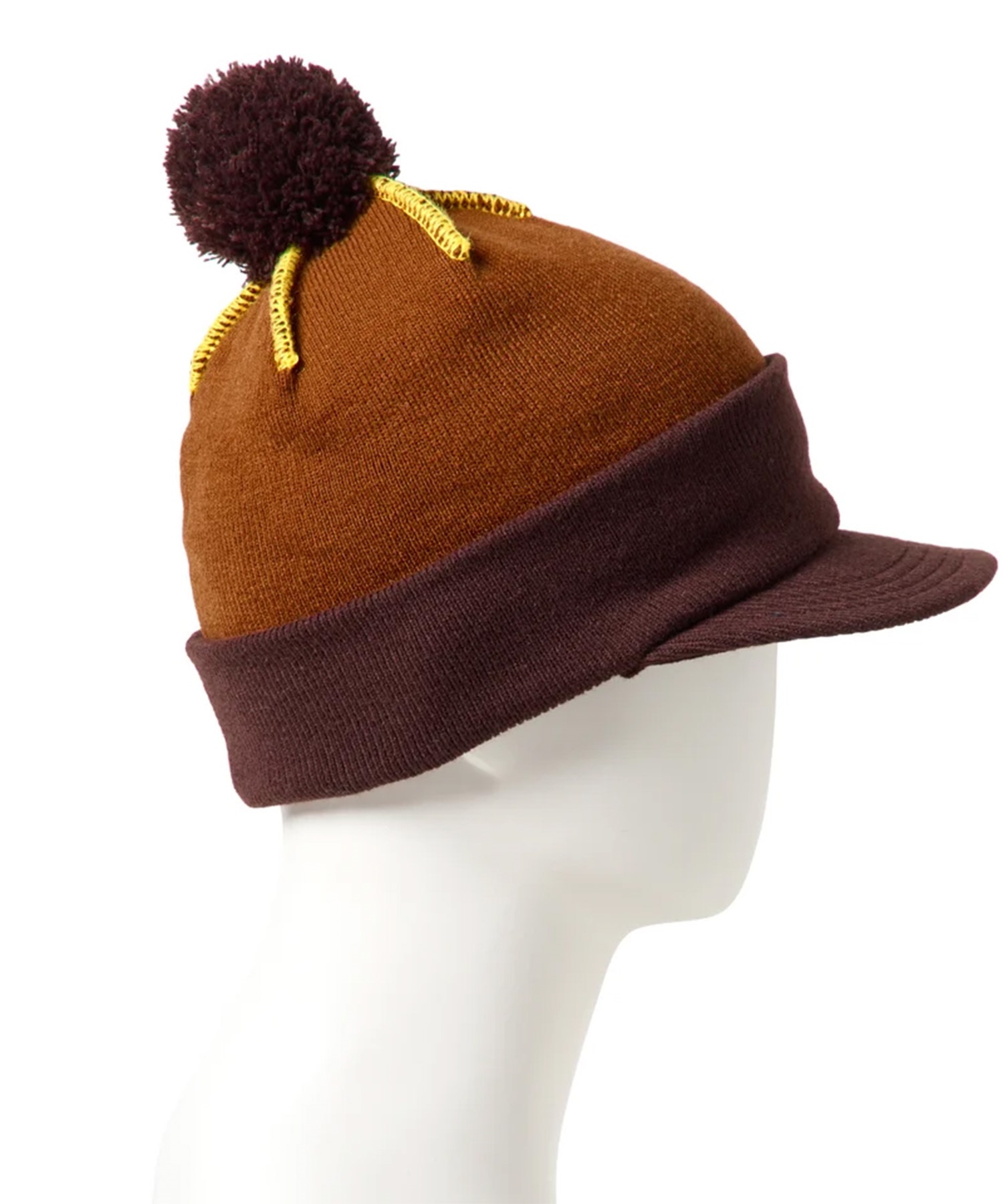 NEW ERA ニューエラ ビーニー ニットキャップ POM PON VISOR KNIT GORO