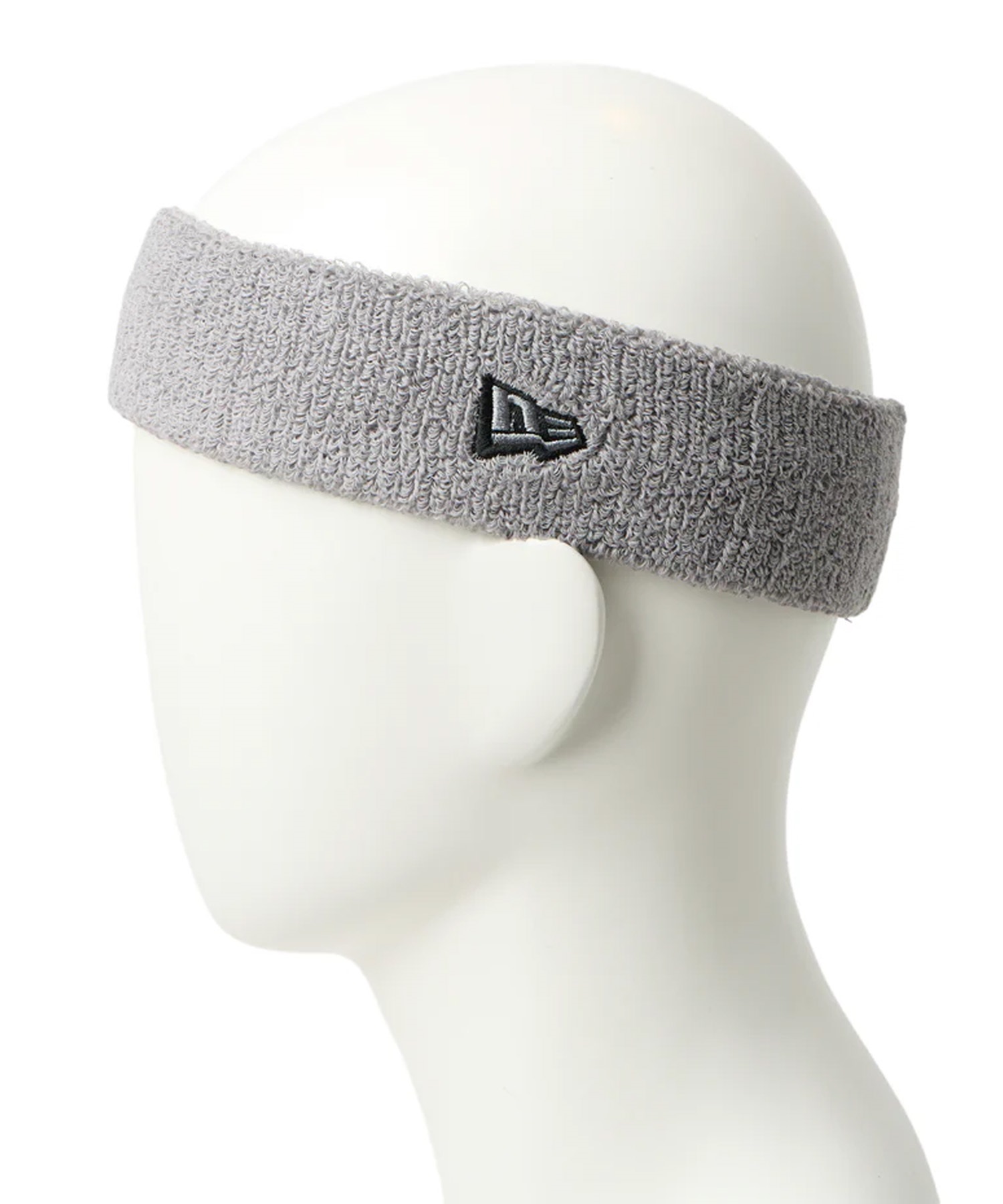 NEW ERA ニューエラ ヘアバンド ヘッドバンド フラッグロゴ グレー