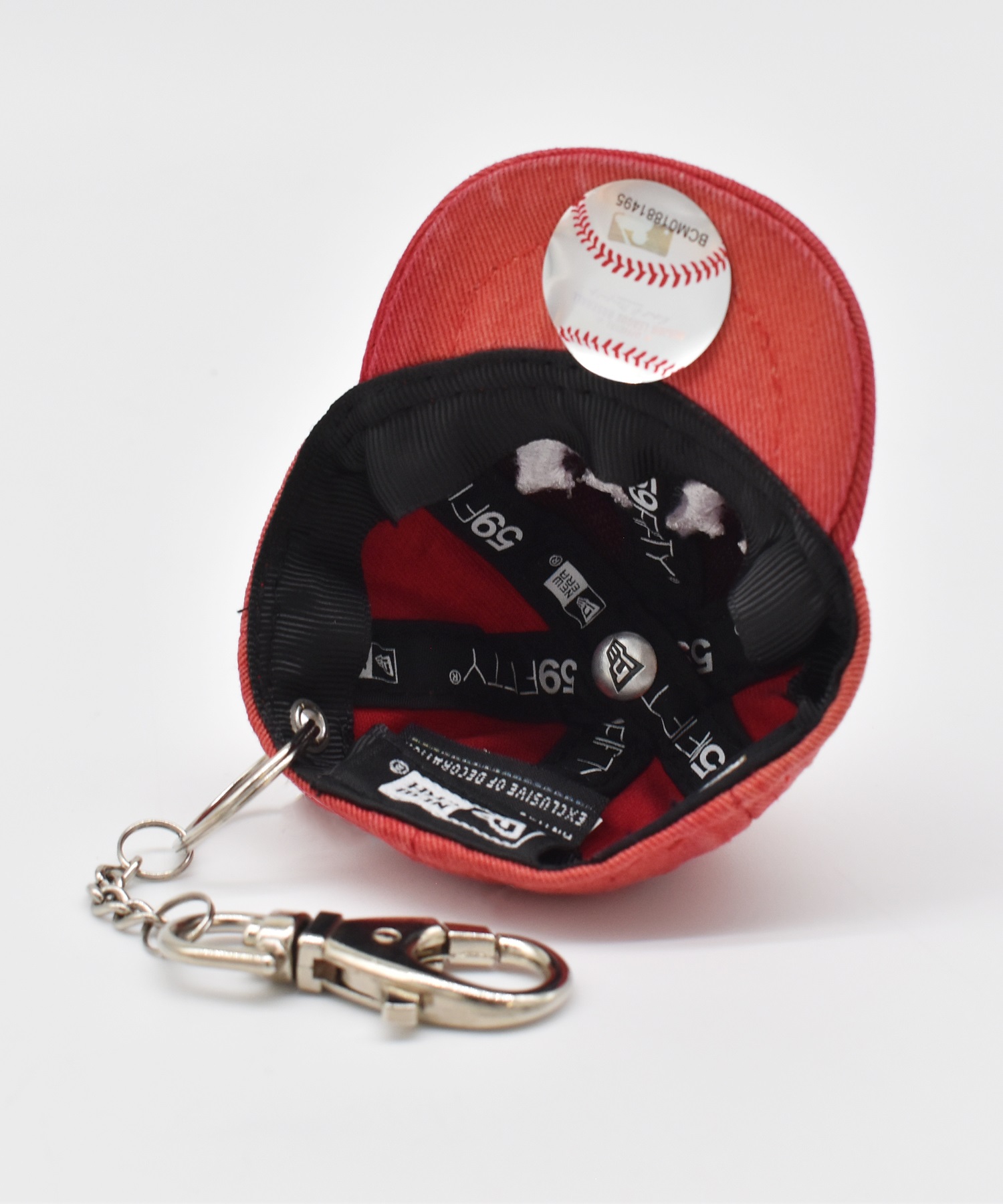 NEW ERA ニューエラ キーホルダー ニューヨーク・ヤンキース ムラサキ