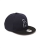 NEW ERA ニューエラ キャップ キッズ ジュニア 子供 Youth 9FIFTY MLB Glow in the Dark ロサンゼルス・ドジャース ネイビー ブラック 14746975(NVY-YOUTH)