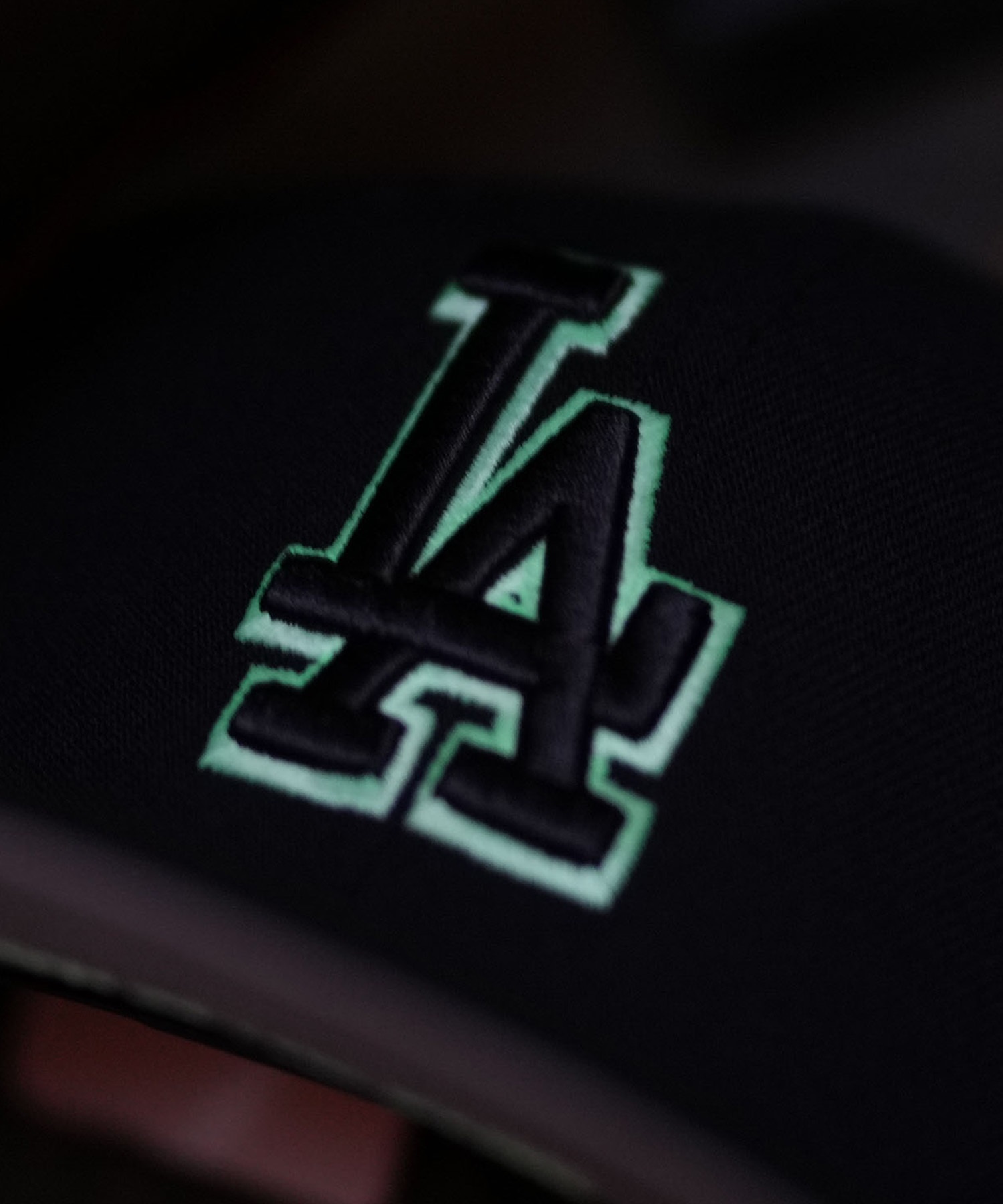 NEW ERA ニューエラ キャップ キッズ ジュニア 子供 Youth 9FIFTY MLB Glow in the Dark ロサンゼルス・ドジャース ネイビー ブラック 14746975(NVY-YOUTH)