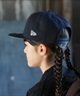 NEW ERA ニューエラ キャップ キッズ ジュニア 子供 Youth 9FIFTY MLB Glow in the Dark ロサンゼルス・ドジャース ネイビー ブラック 14746975(NVY-YOUTH)