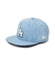 NEW ERA ニューエラ キャップ キッズ ジュニア 子供 Youth 9FIFTY Denim ロサンゼルス・ドジャース ネイビー 14746977(NVY-YOUTH)