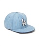 NEW ERA ニューエラ キャップ キッズ ジュニア 子供 Youth 9FIFTY Denim ロサンゼルス・ドジャース ネイビー 14746977(NVY-YOUTH)