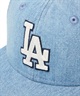 NEW ERA ニューエラ キャップ キッズ ジュニア 子供 Youth 9FIFTY Denim ロサンゼルス・ドジャース ネイビー 14746977(NVY-YOUTH)