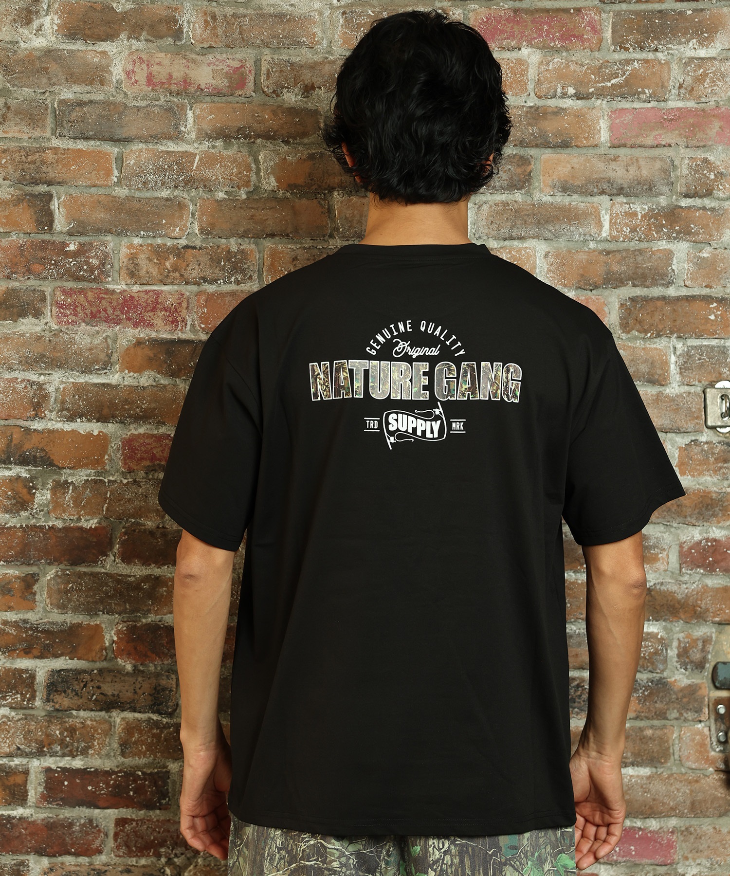 Nature Gang ネイチャーギャング 半袖 Tシャツ メンズ バックプリント