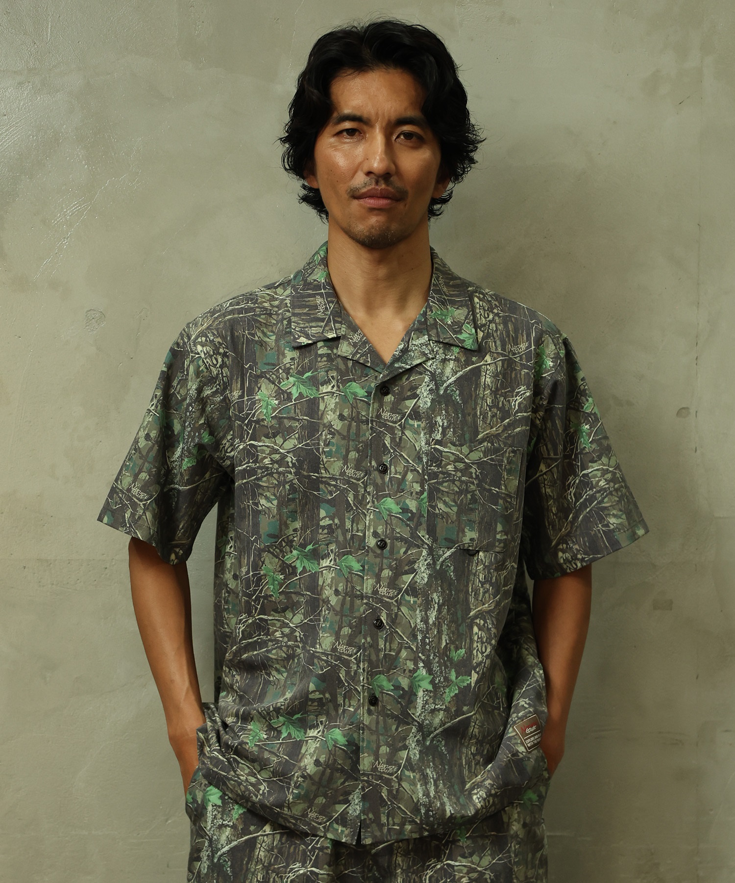 Nature Gang ネイチャーギャング 半袖 シャツ メンズ リアルツリーカモ
