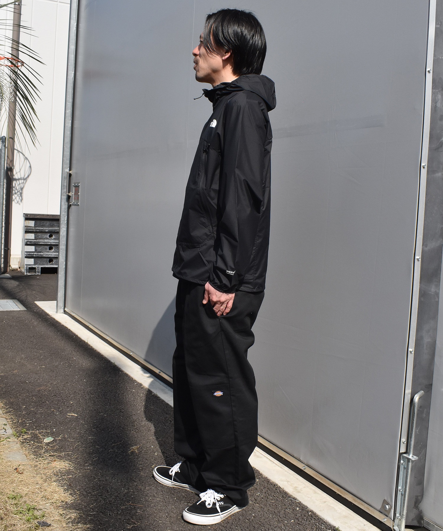 THE NORTH FACE ナイロンジャケット スワローテイルフーディ黒 THE NORTH FACE ザ・ノース・フェイス アウター メンズ ウィンド
