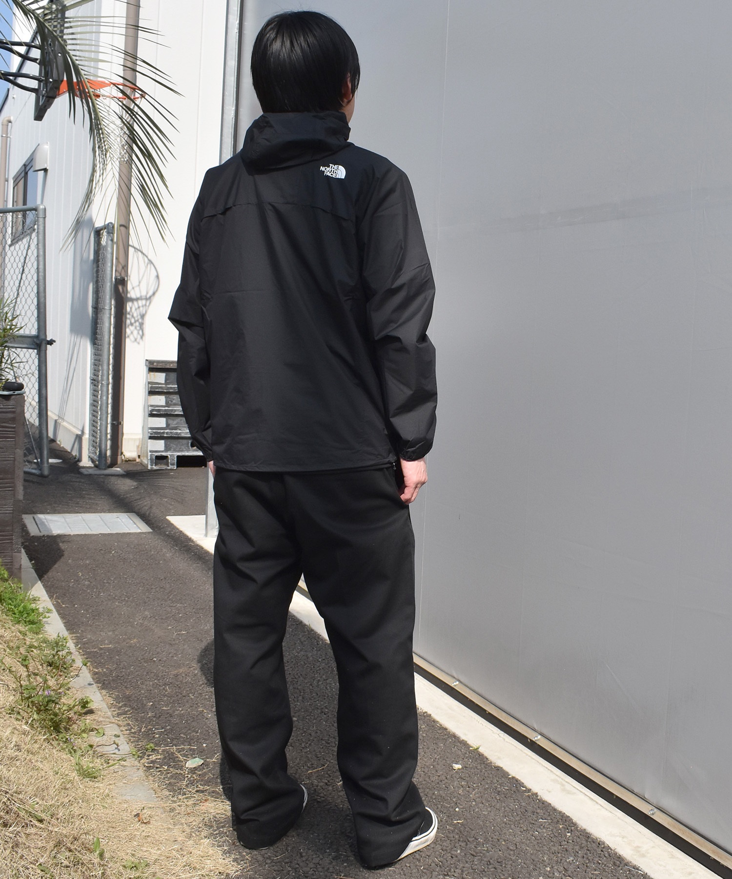 THE NORTH FACE ナイロンジャケット スワローテイルフーディ黒 THE NORTH FACE/ザ・ノース・フェイス アウター ウィンドブレーカー