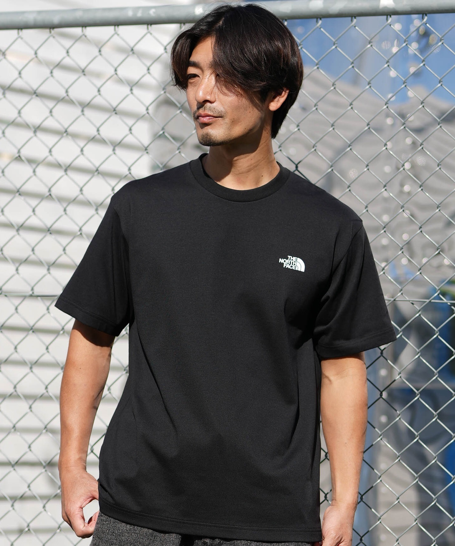 THE NORTH FACE ノースフェイス 半袖 Tシャツ メンズ バックプリント