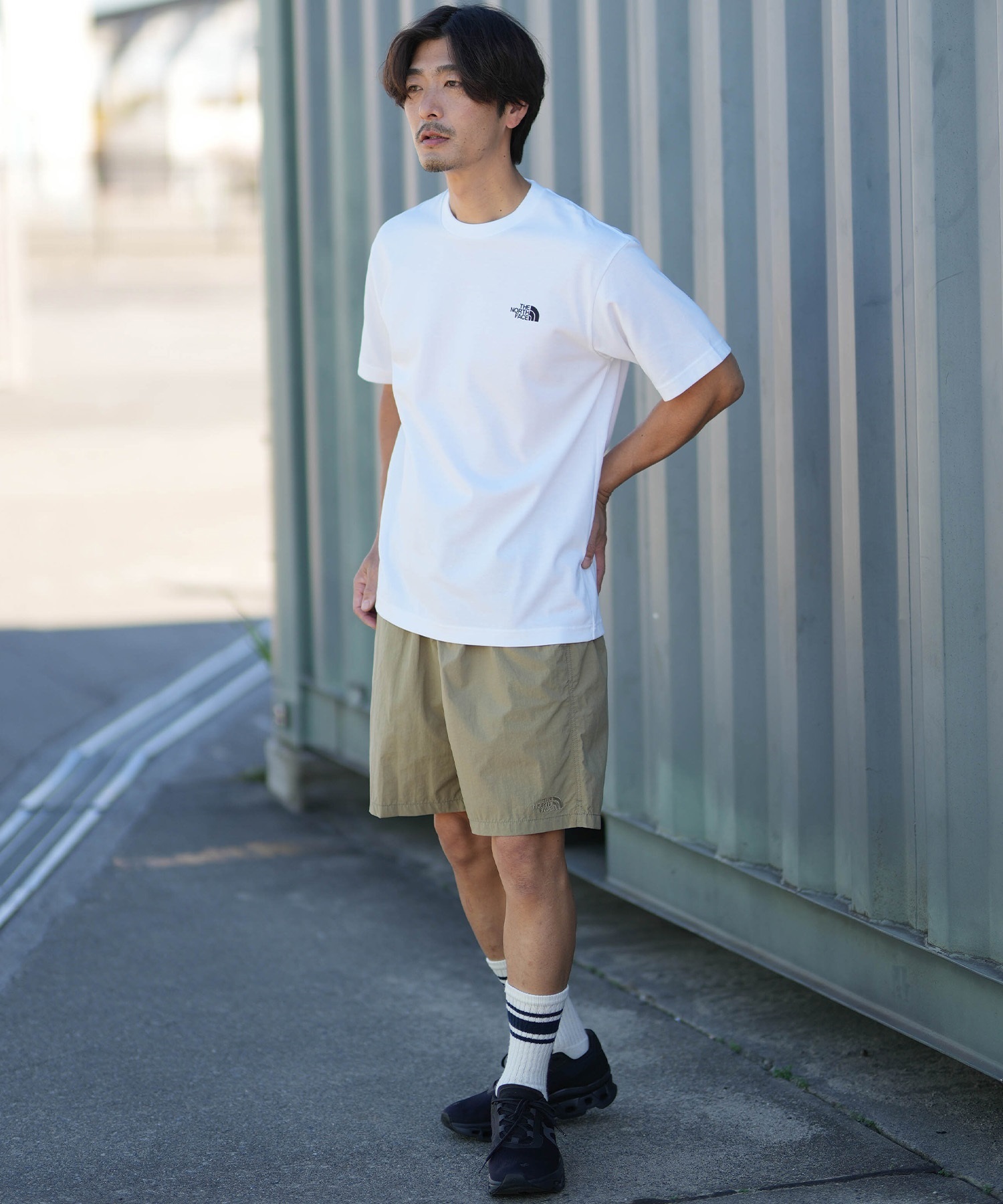 THE NORTH FACE ノースフェイス 半袖 Tシャツ メンズ バックプリント