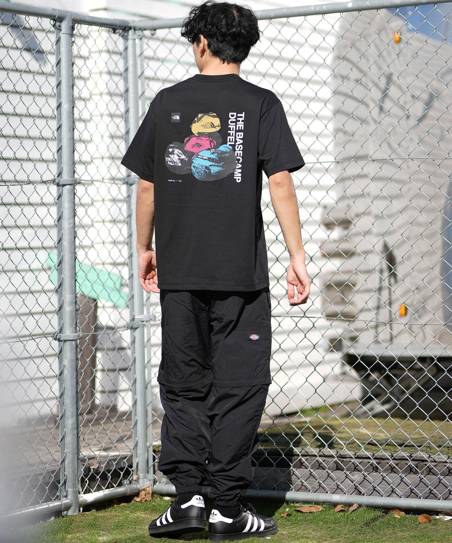 THE NORTH FACE ノースフェイス 半袖 Tシャツ メンズ バックプリント