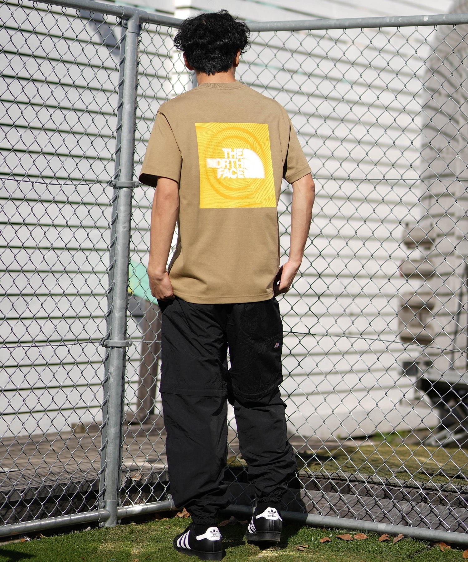 THE NORTH FACE ノースフェイス 半袖 Tシャツ メンズ バックプリント