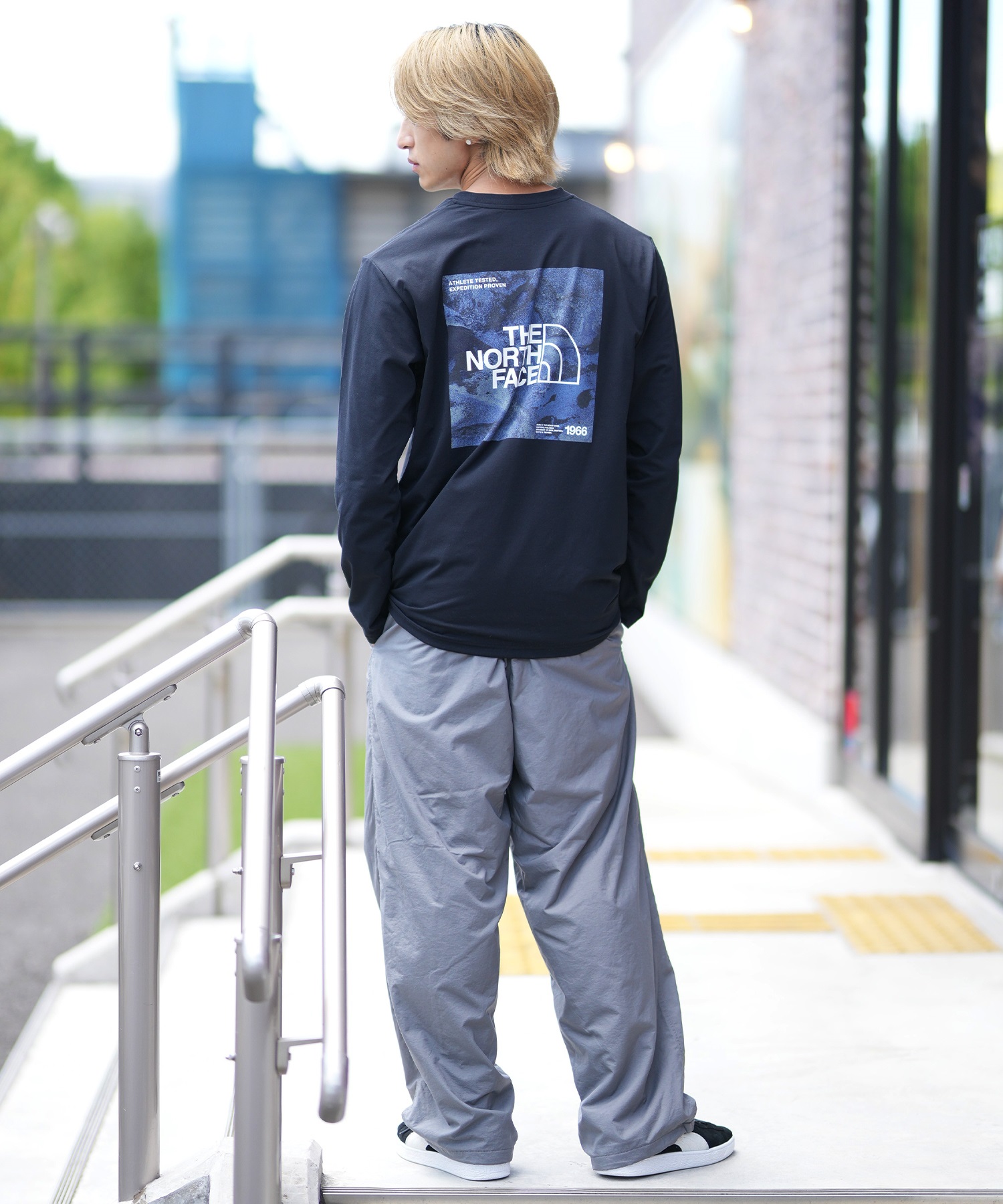 THE NORTH FACE ザ・ノース・フェイス 長袖 Tシャツ ロンT メンズ L S