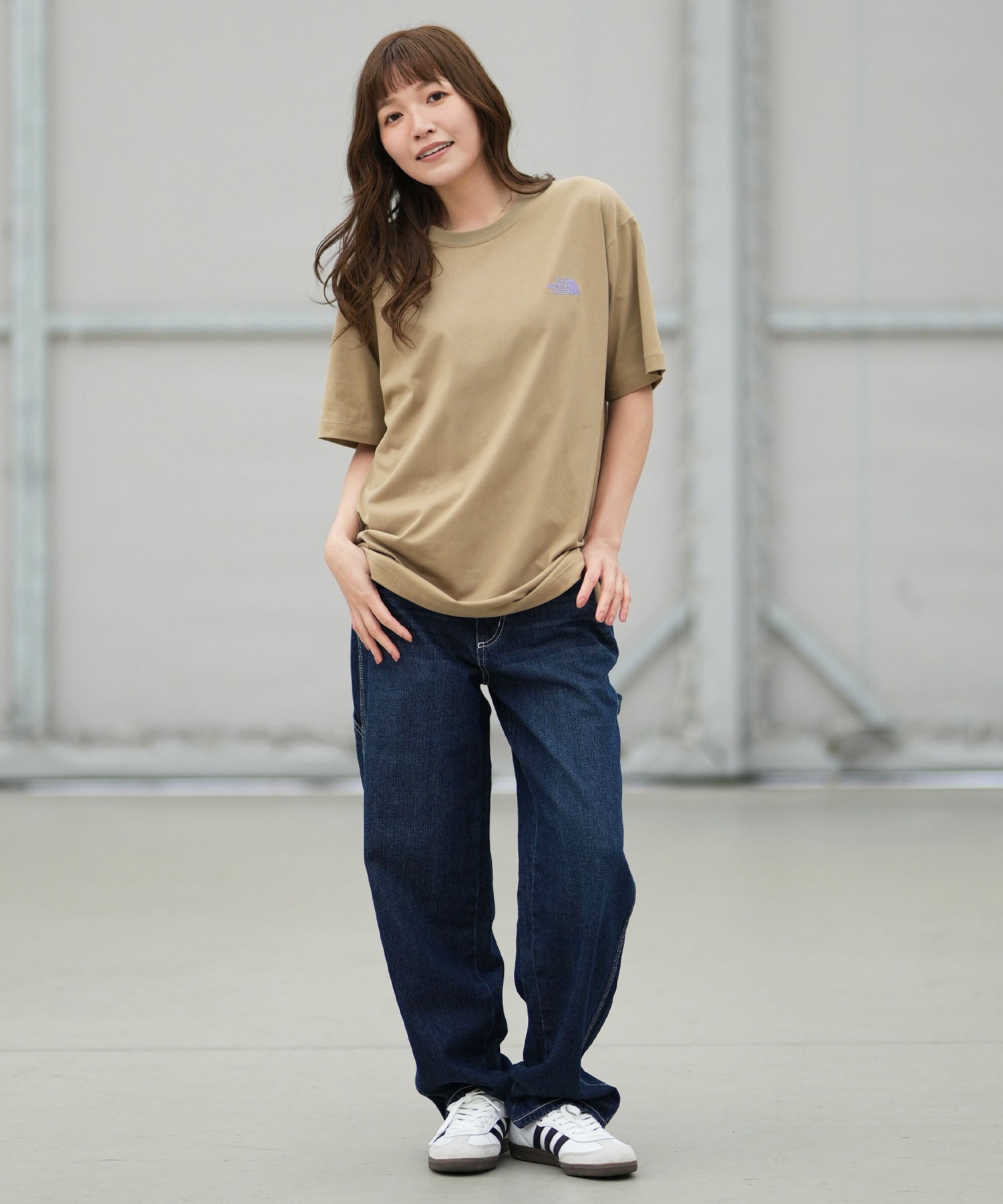 UNBELIEVER （S）Tシャツ グレー レディースM 新品未開封 THE NORTH FACE ノースフェイス 半袖 Tシャツ レディース 速乾