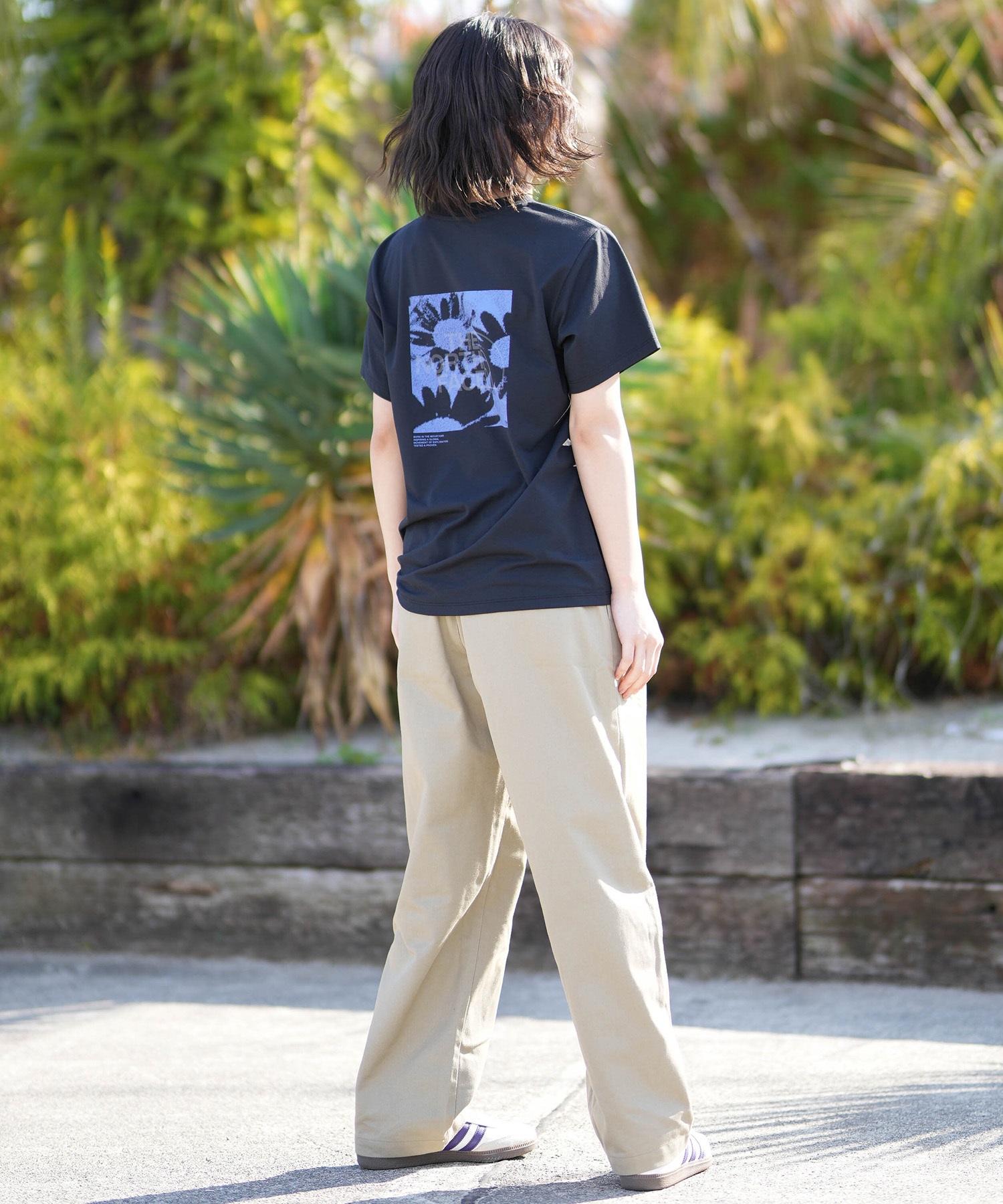 THE NORTH FACE ザ・ノース・フェイス 半袖 Tシャツ レディース バック