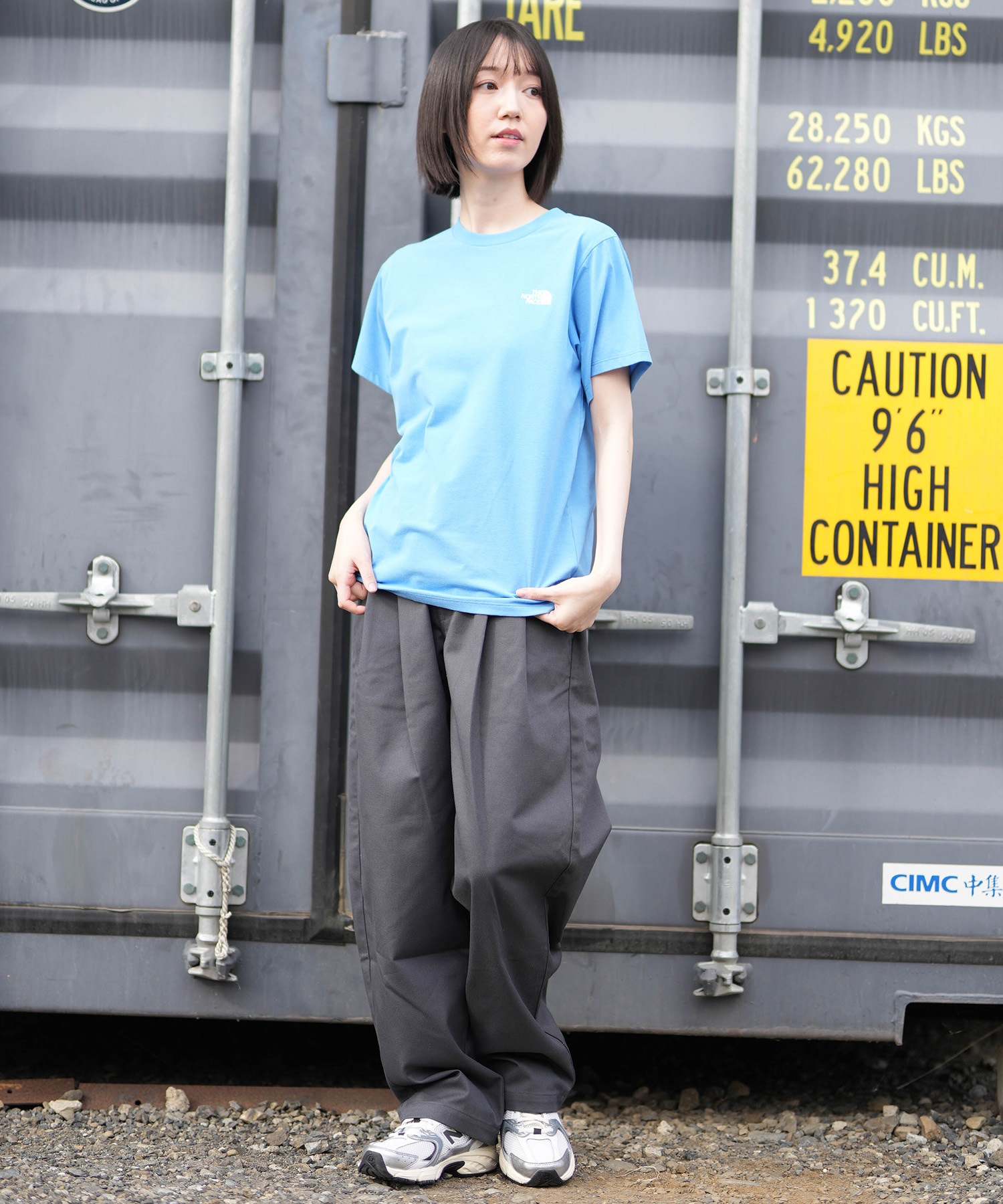 THE NORTH FACE ザ・ノース・フェイス 半袖 Tシャツ レディース バック