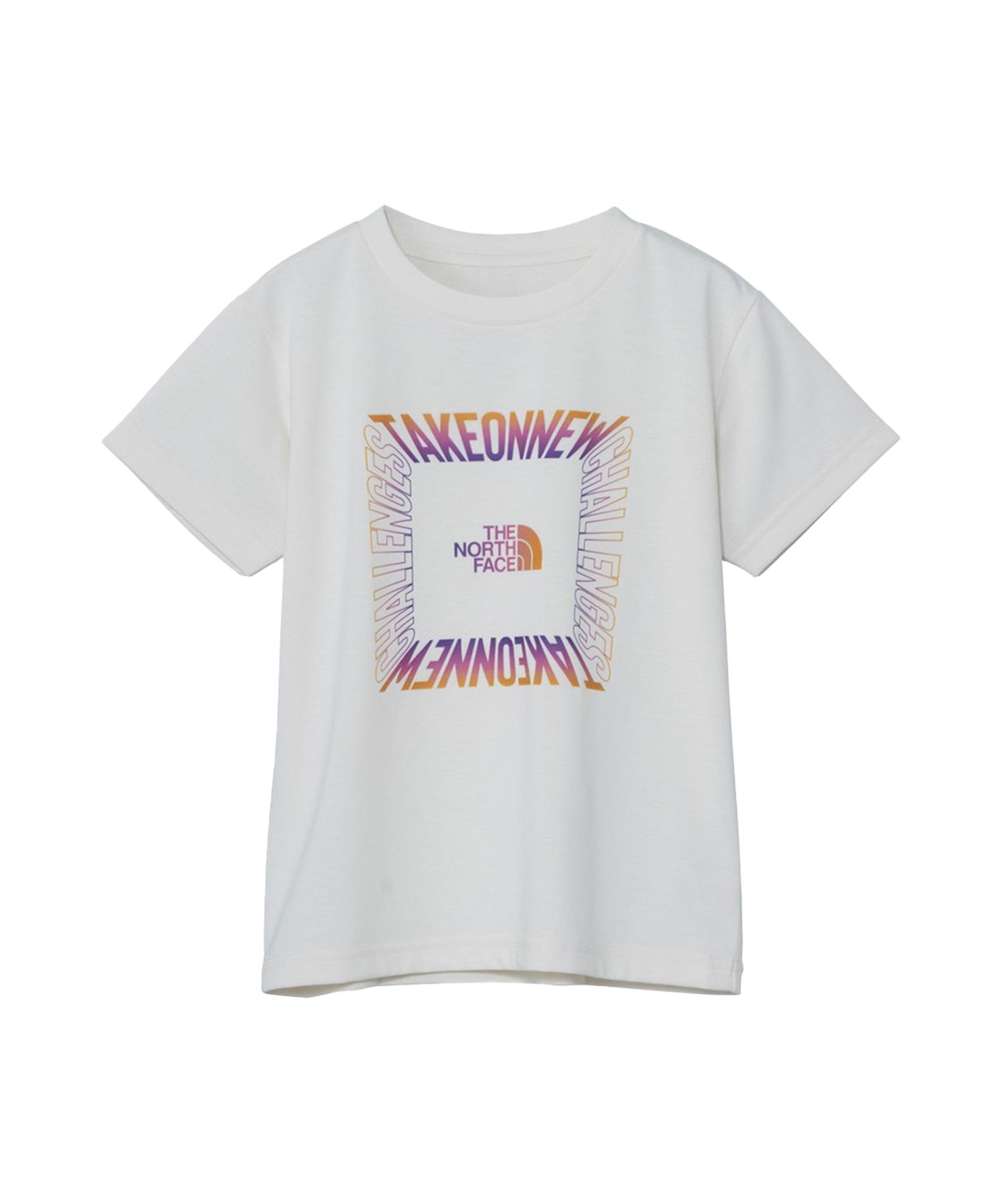 THE NORTH FACE ザ・ノース・フェイス 半袖 Tシャツ キッズ 子供 トドラーショートスリーブ ES サーキュレーションゲットモテッドティー NTT32607(K-100cm)