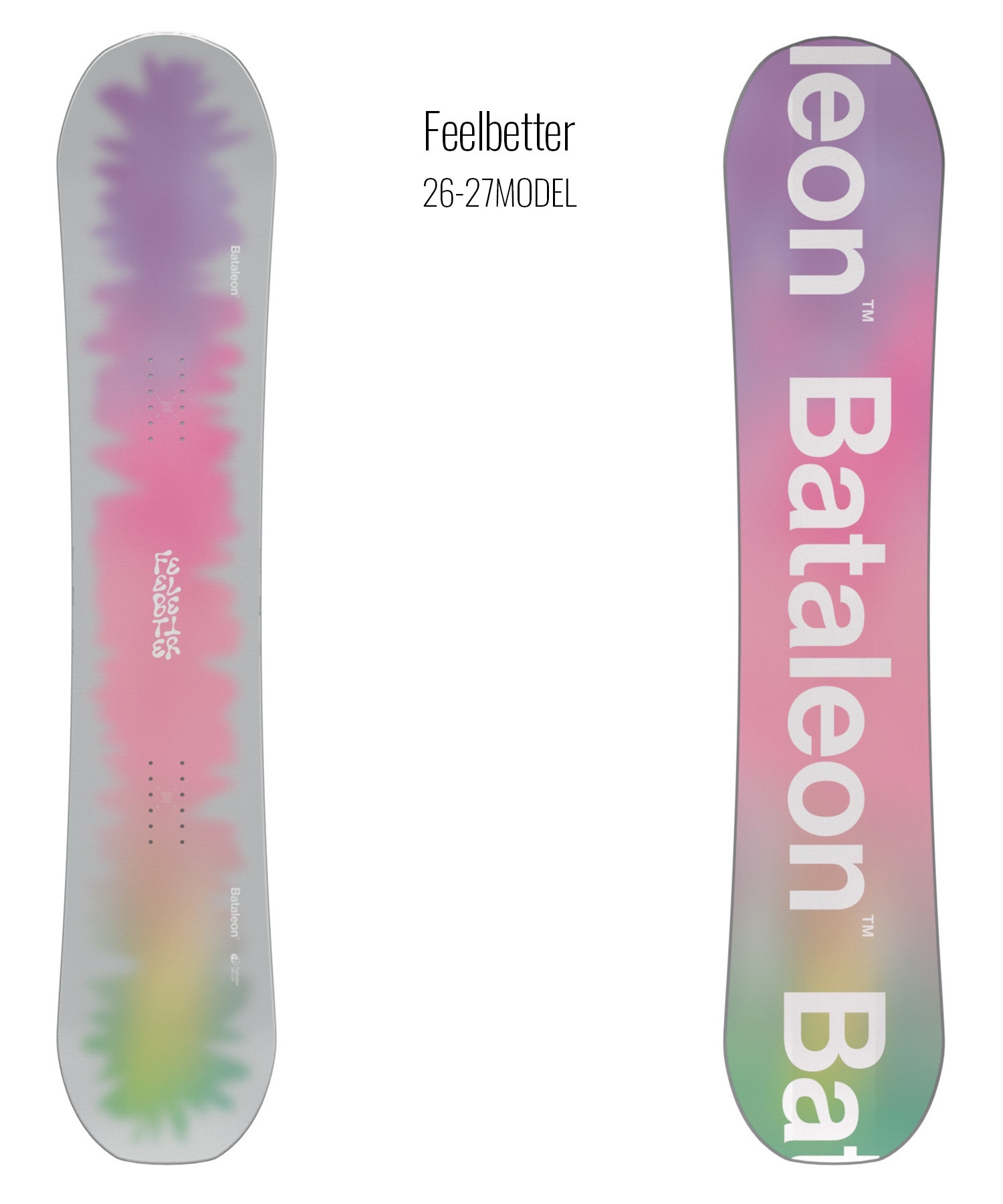 Bataleon スノーボード グラデーション BATALEON バタレオン フィールベター Feelbetter スノーボード 板