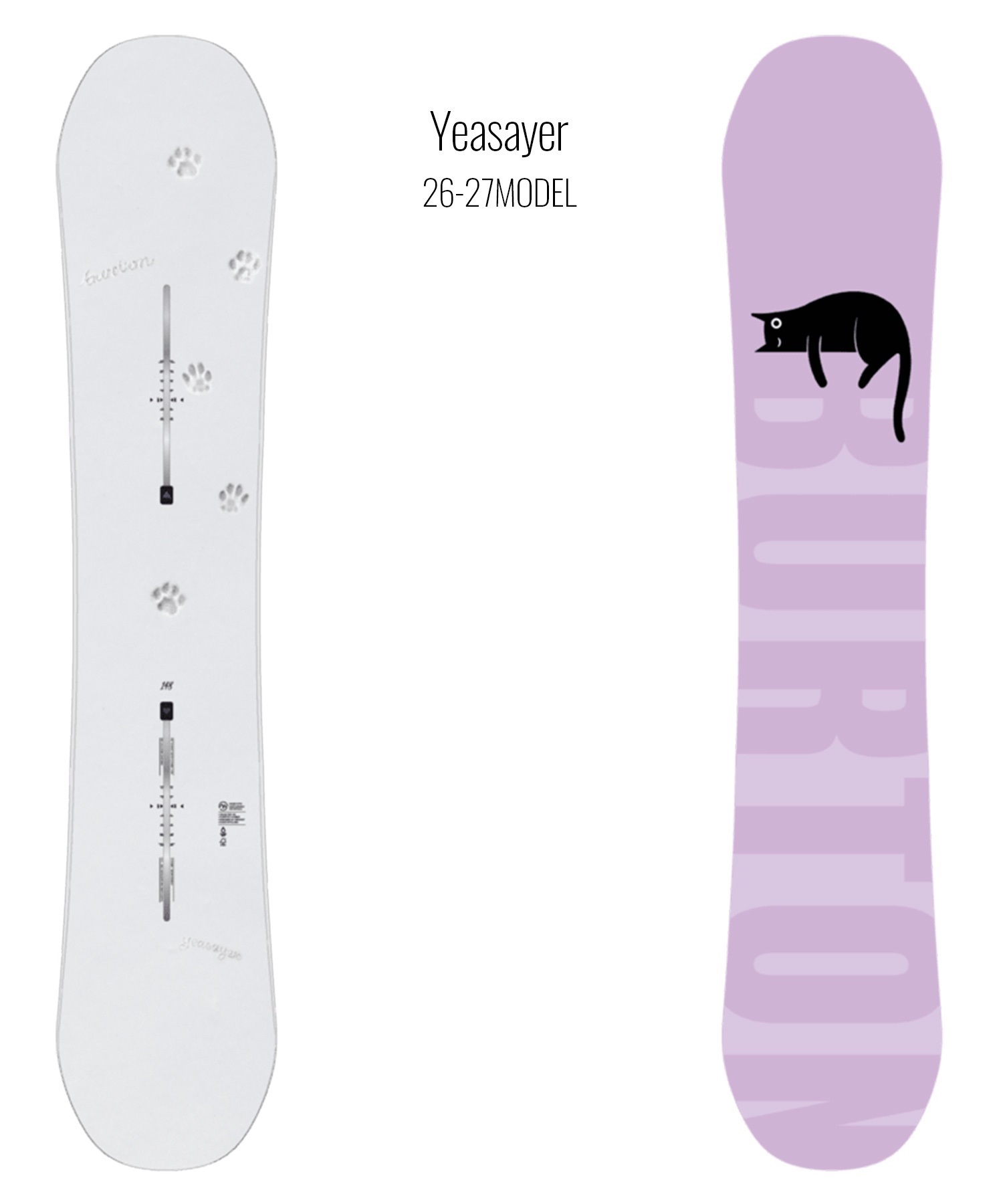BURTON】YEASAYER レディース スノーボード 板 バートン 初心者 【公式
